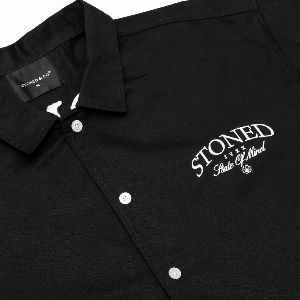 Stoned&Co Golden Jade : Workshirt Black