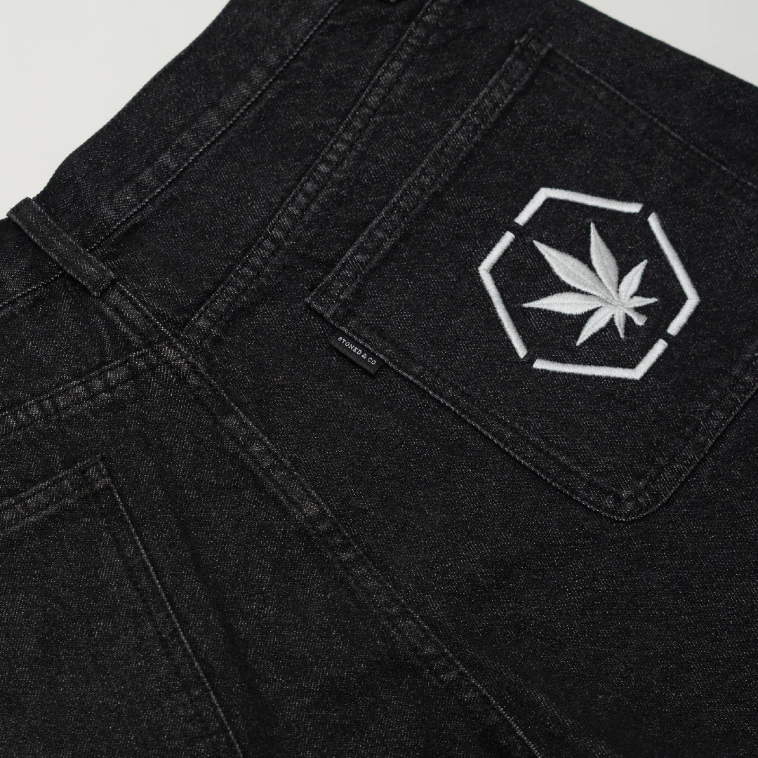 STONED MYSTIC DENIM JORTS