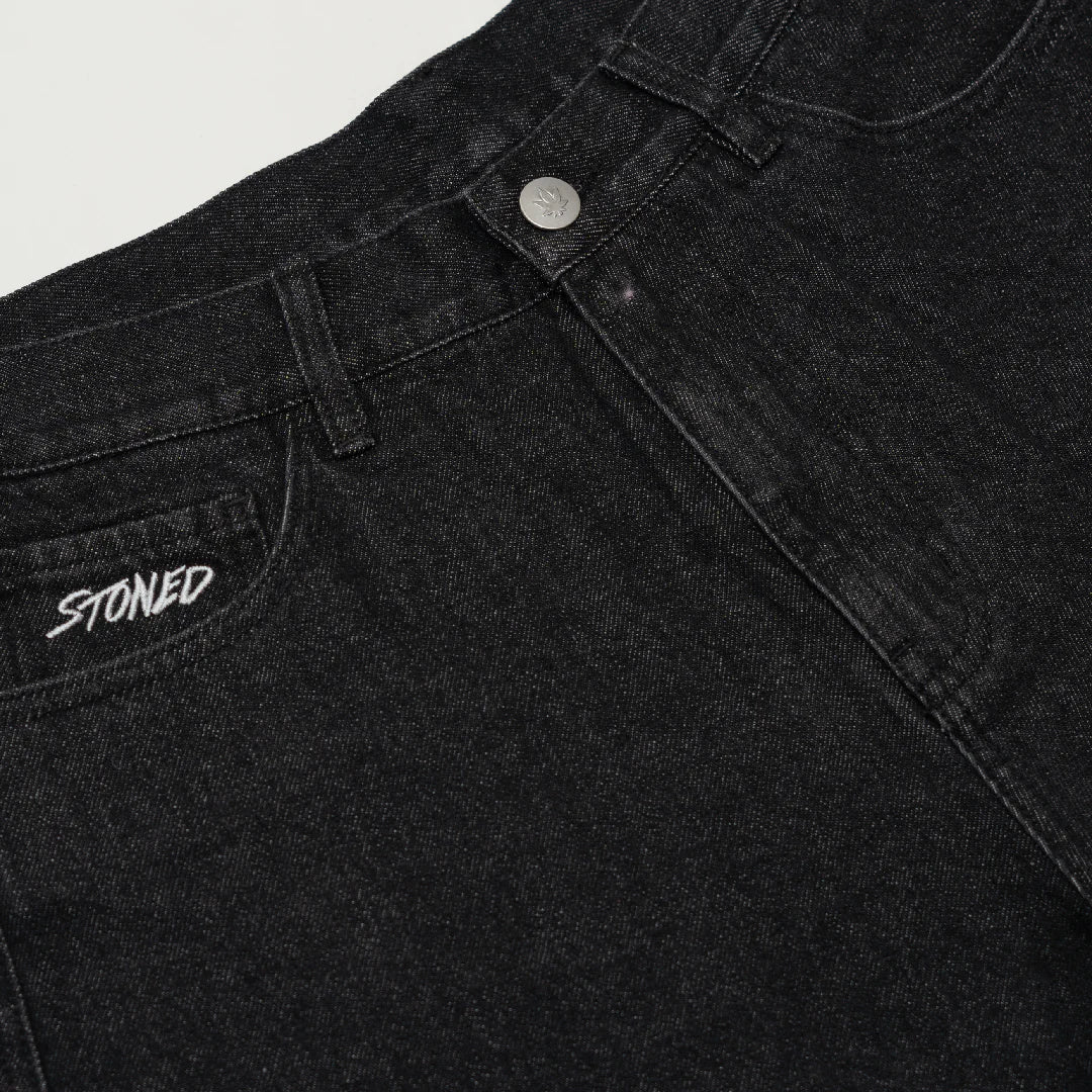 STONED MYSTIC DENIM JORTS