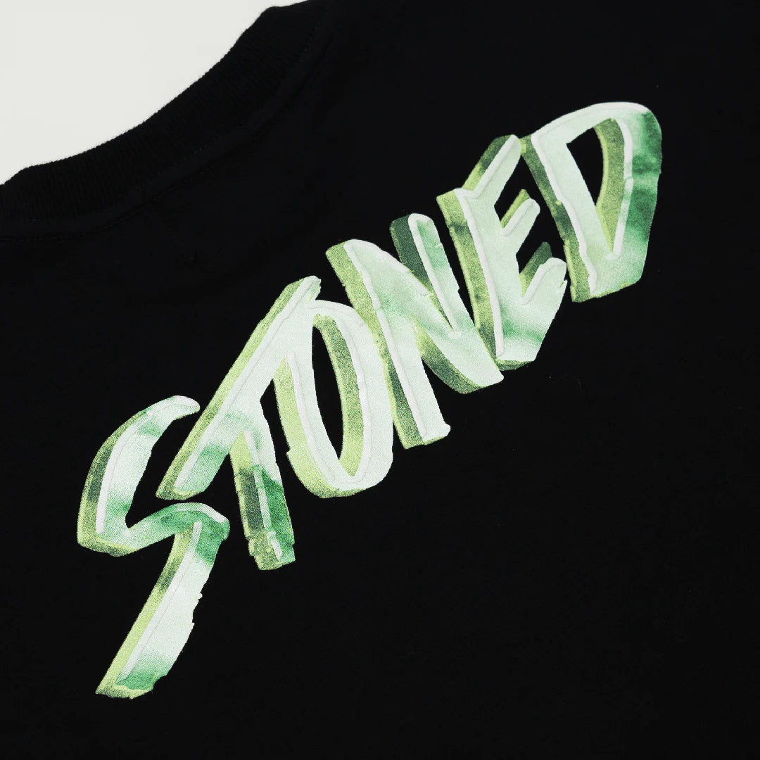 Stoned&Co Golden Jade : Jade UIP Tee Black
