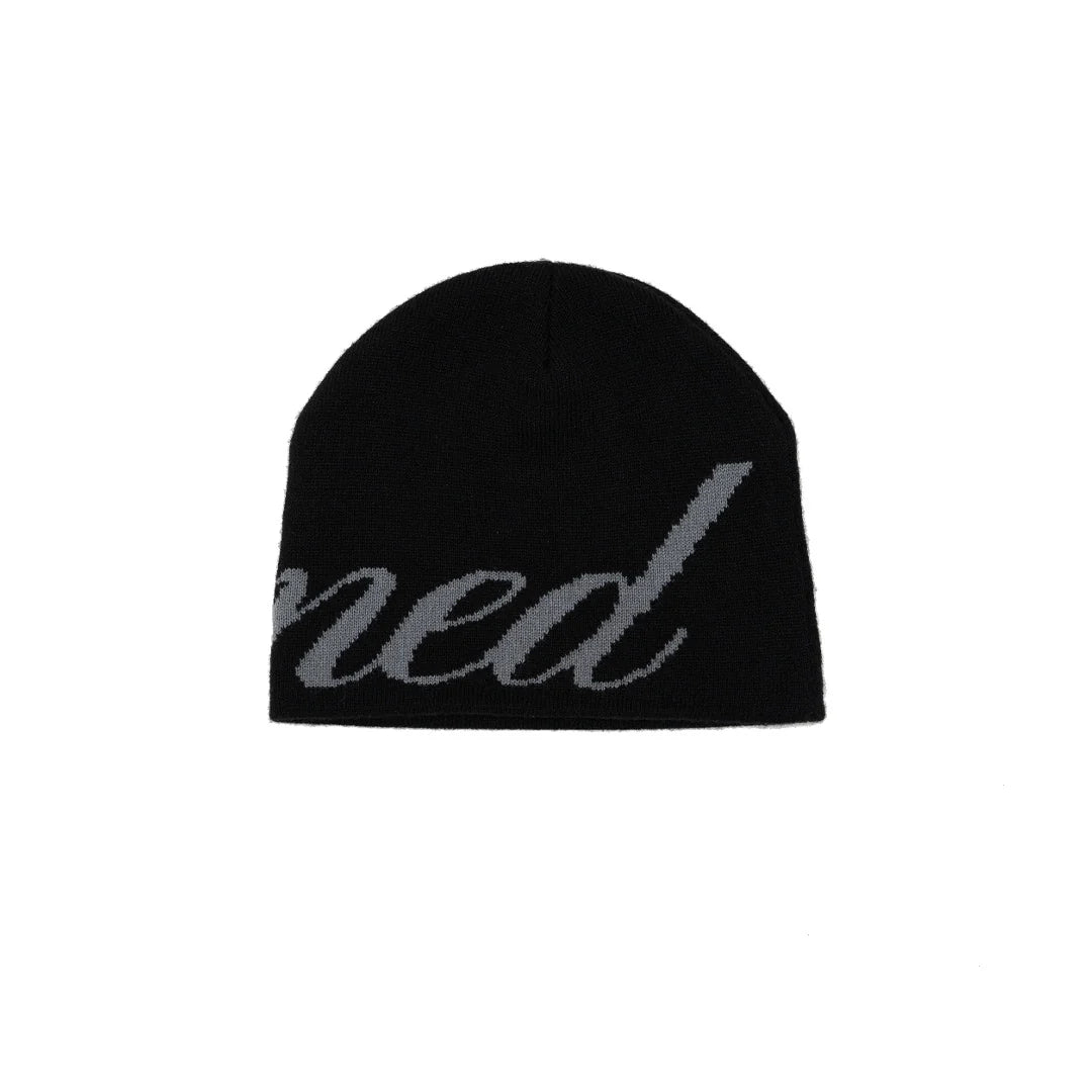 Stoned&Co Void : Cursive Logo Beanie Black