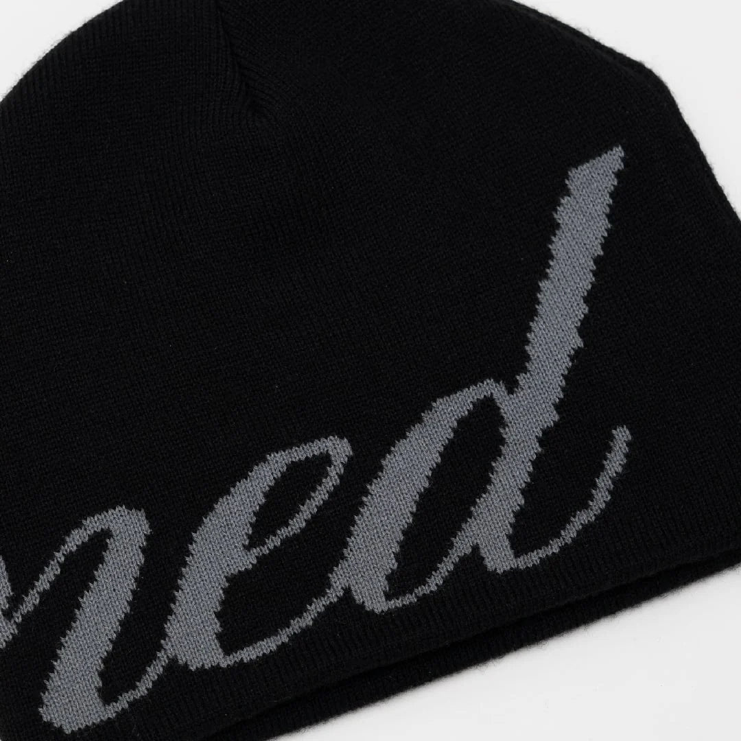 Stoned&Co Void : Cursive Logo Beanie Black