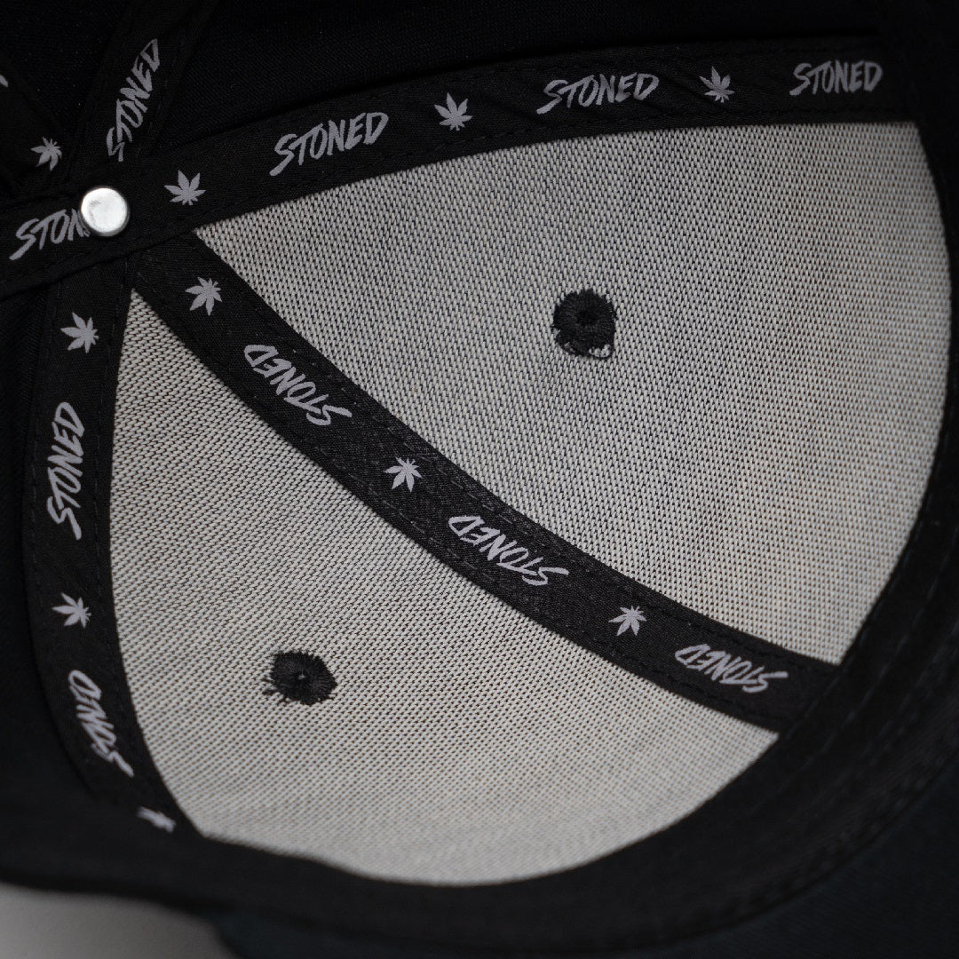 Stoned&Co Void : Genetic Snapback Cap Black