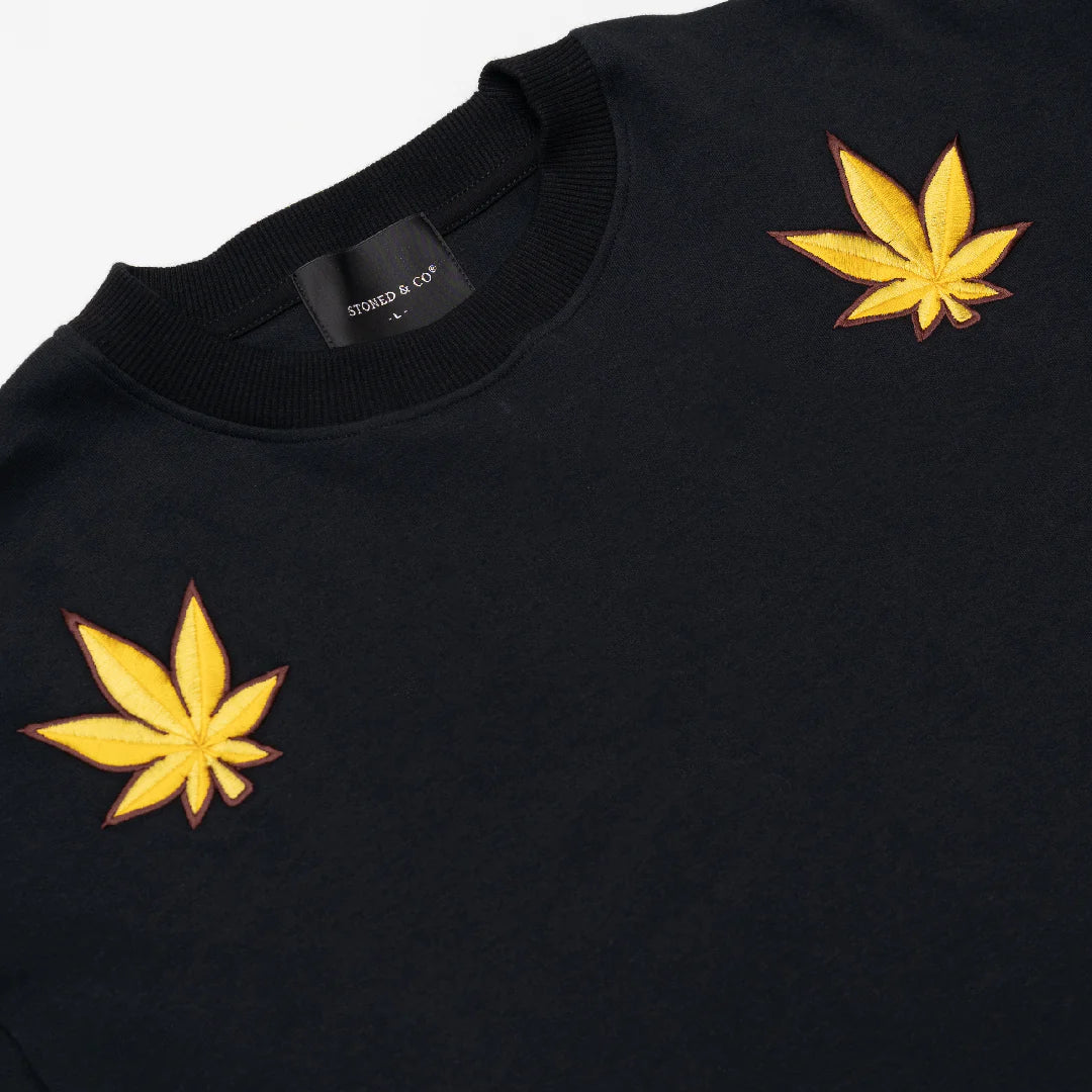 Stoned&Co Golden Jade : UIP Tee Black