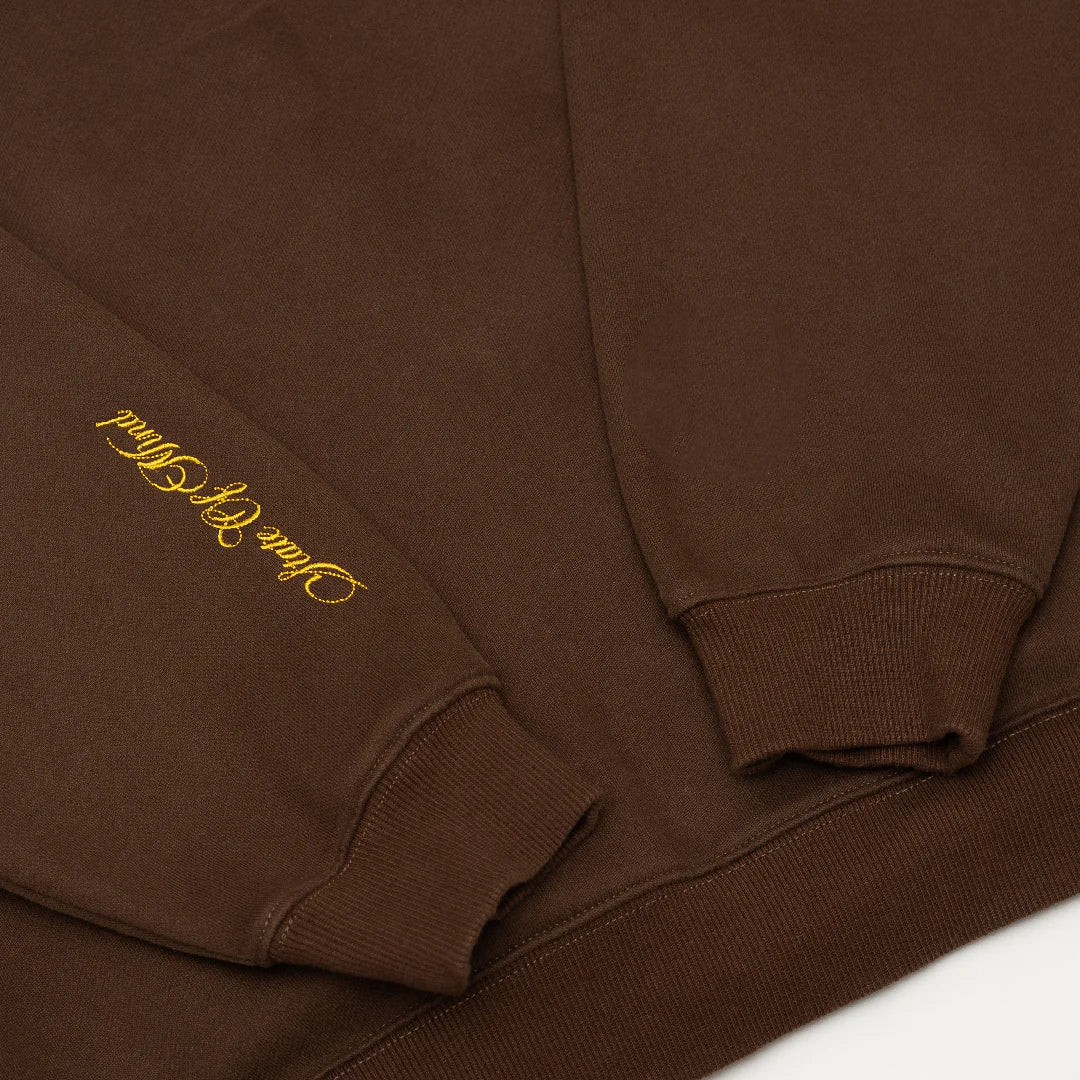 Stoned&Co Golden Jade : UIP Zip Up Hoodie Brown