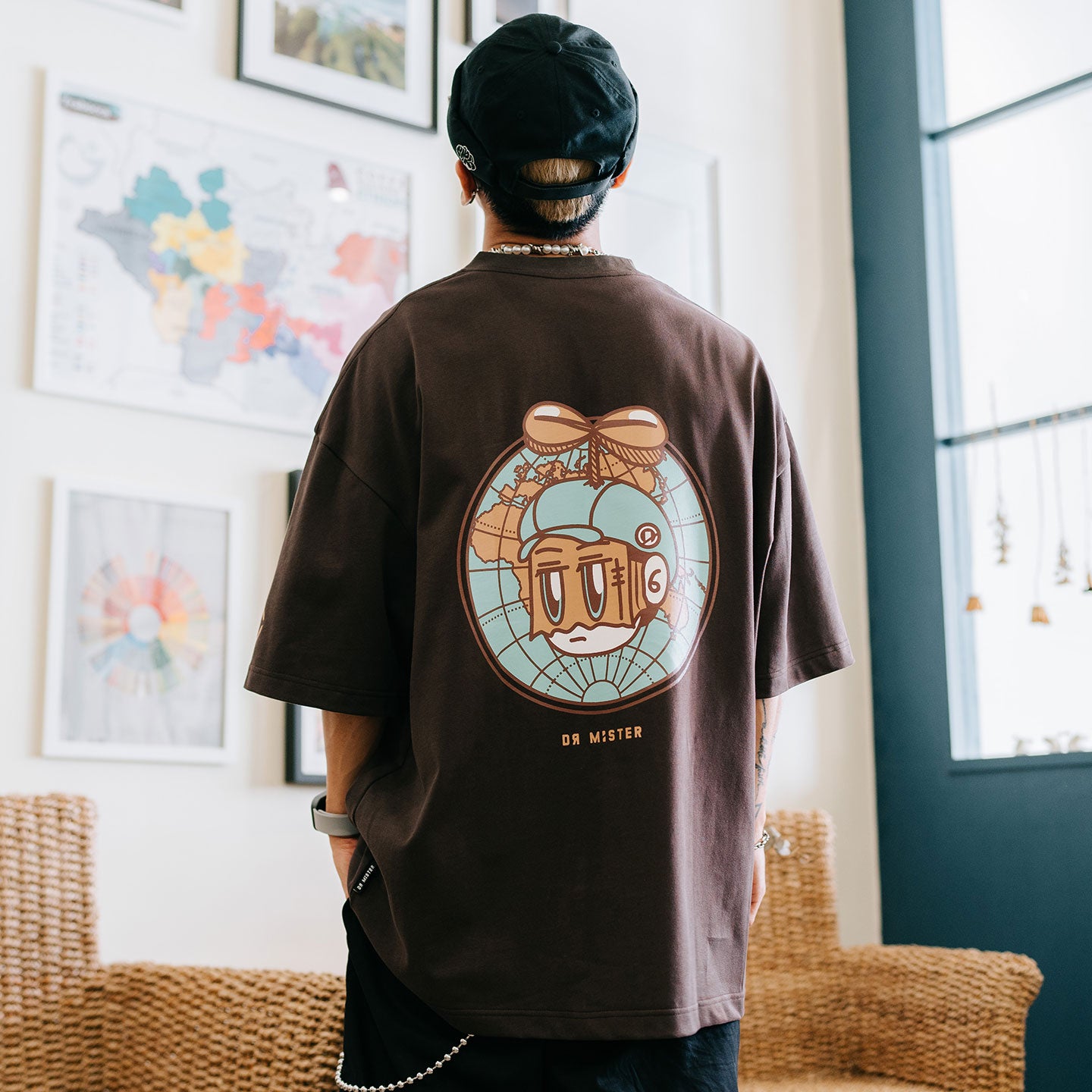 Dr Mister : Globe Broad Tee