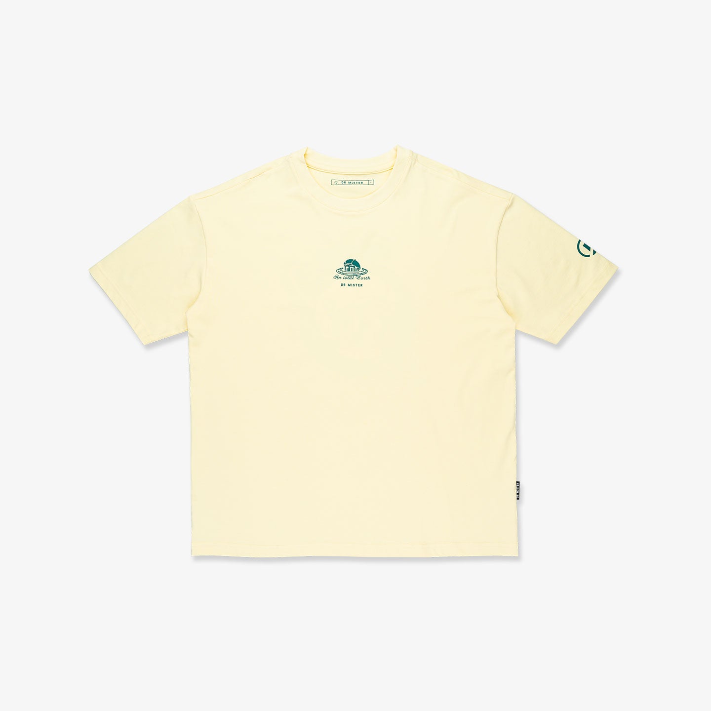 Dr Mister : Planet Broad Tee Yellow