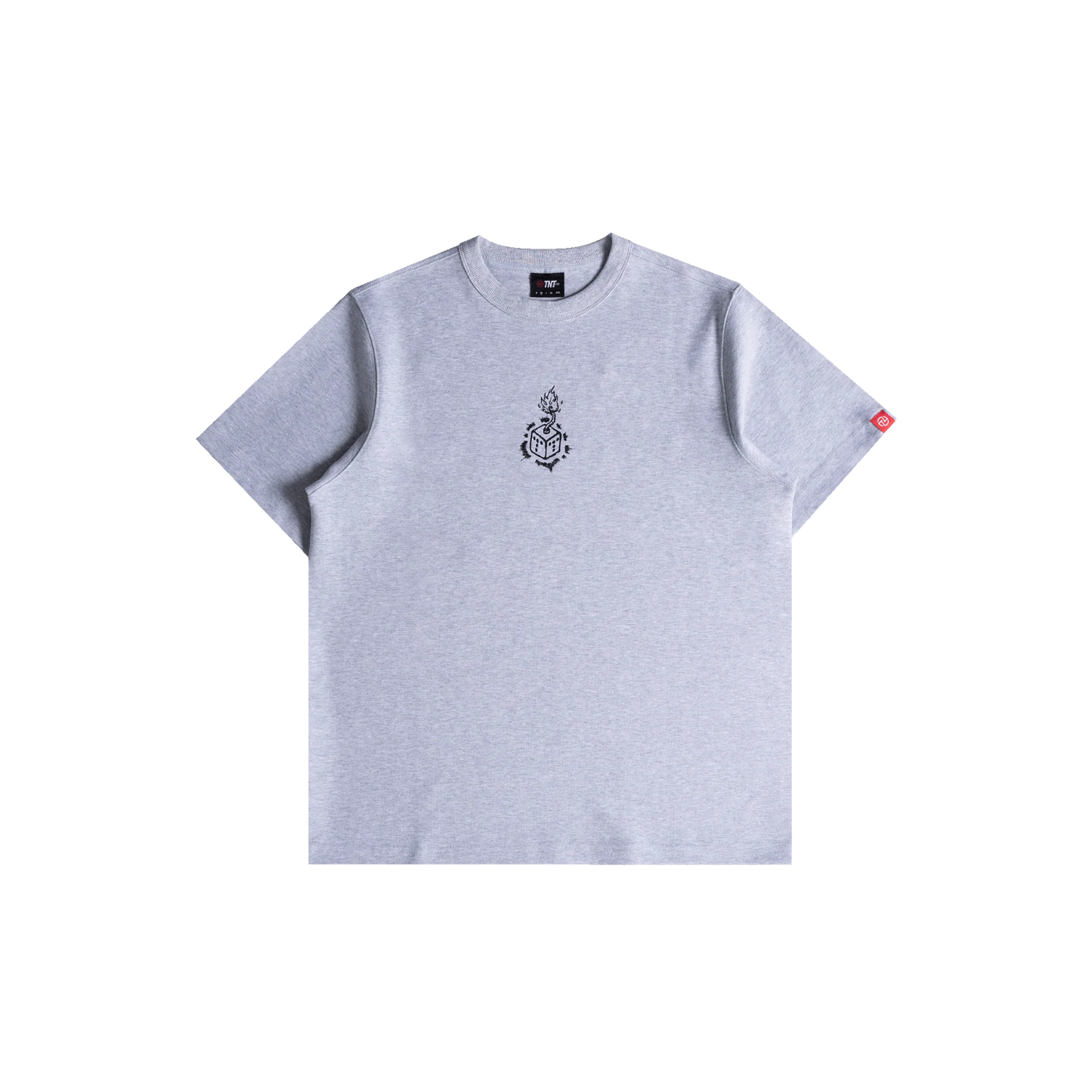 TNTCO : Flame Dice Tee Grey