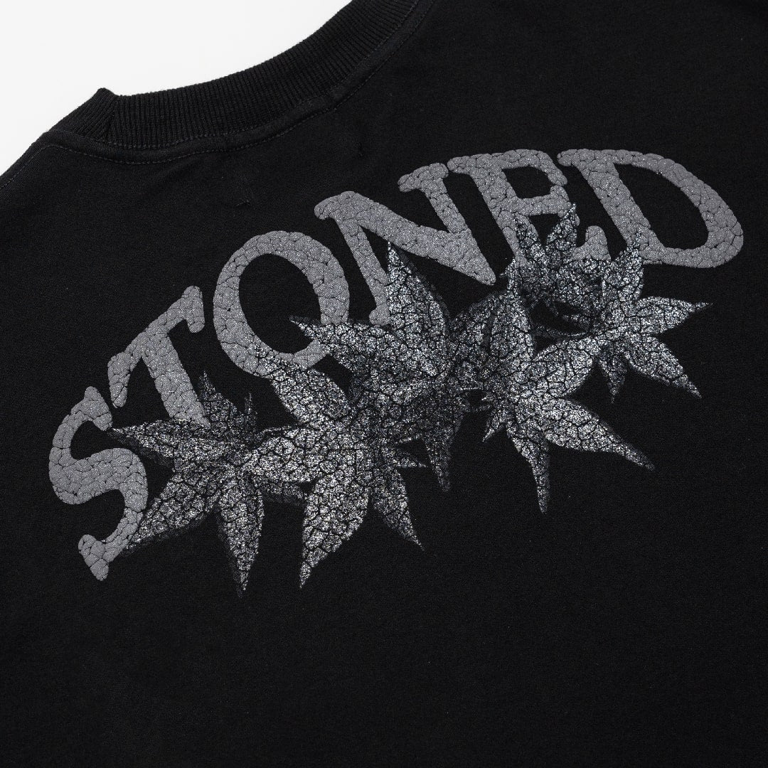 Stoned&Co Void : Vintage Maple Tee Black