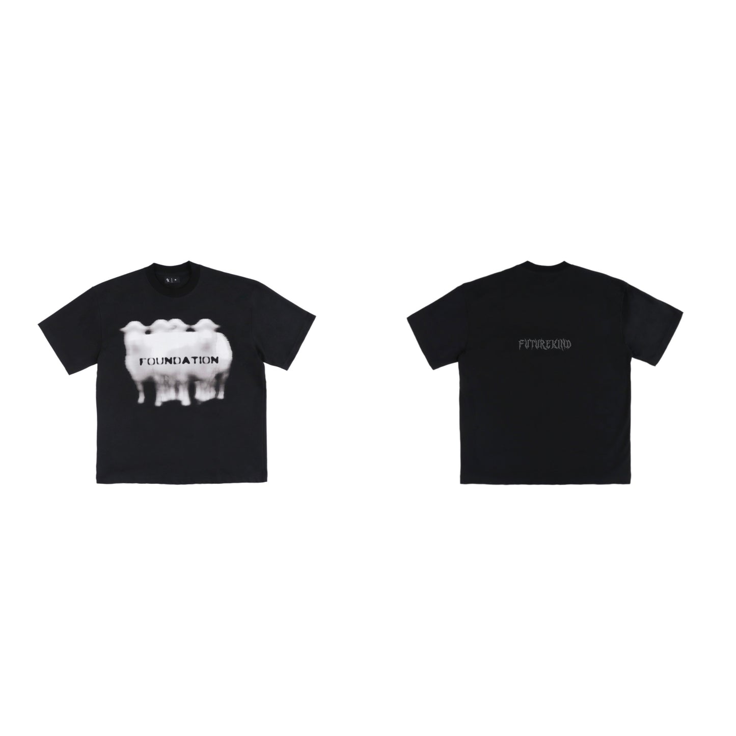 Futurekind : Foundation Sheep Logo Tee Black