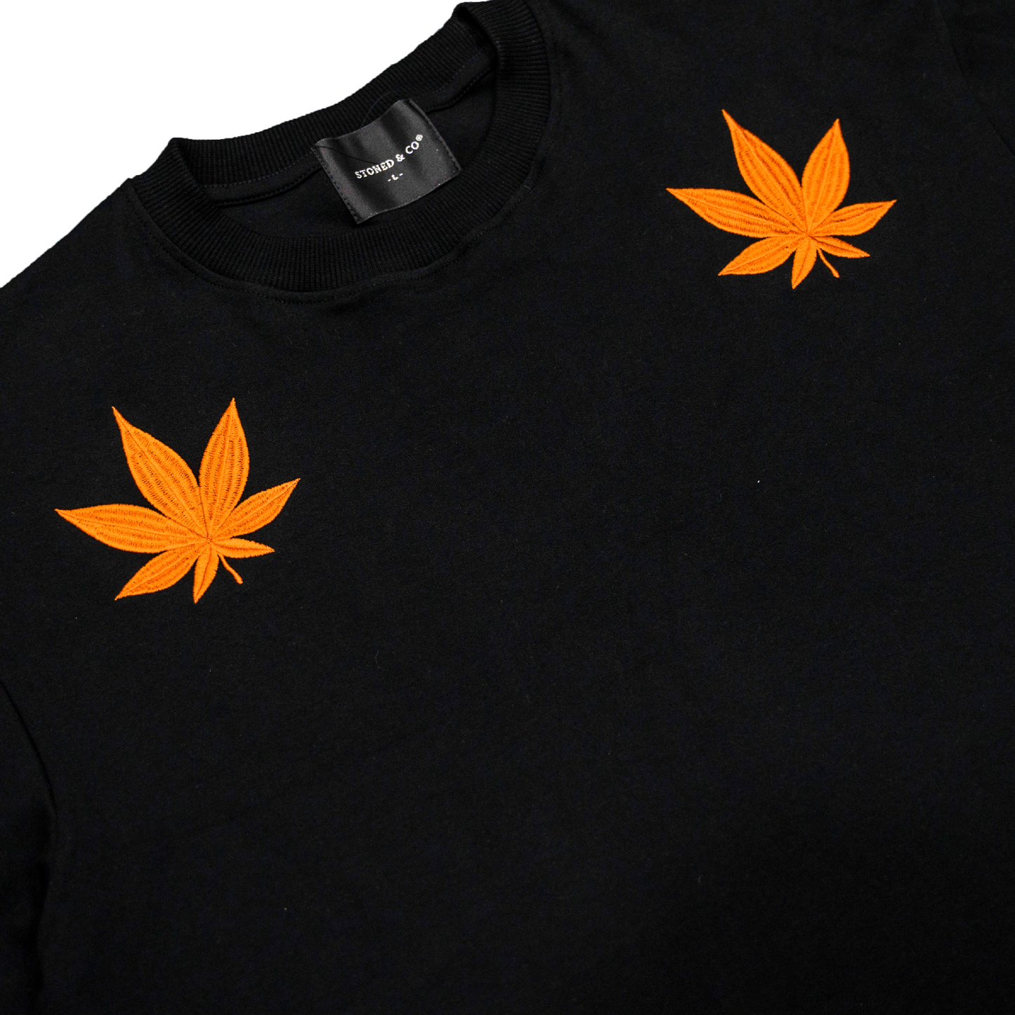 Stoned&Co Stoned Retro : Maple UIP Tee Black