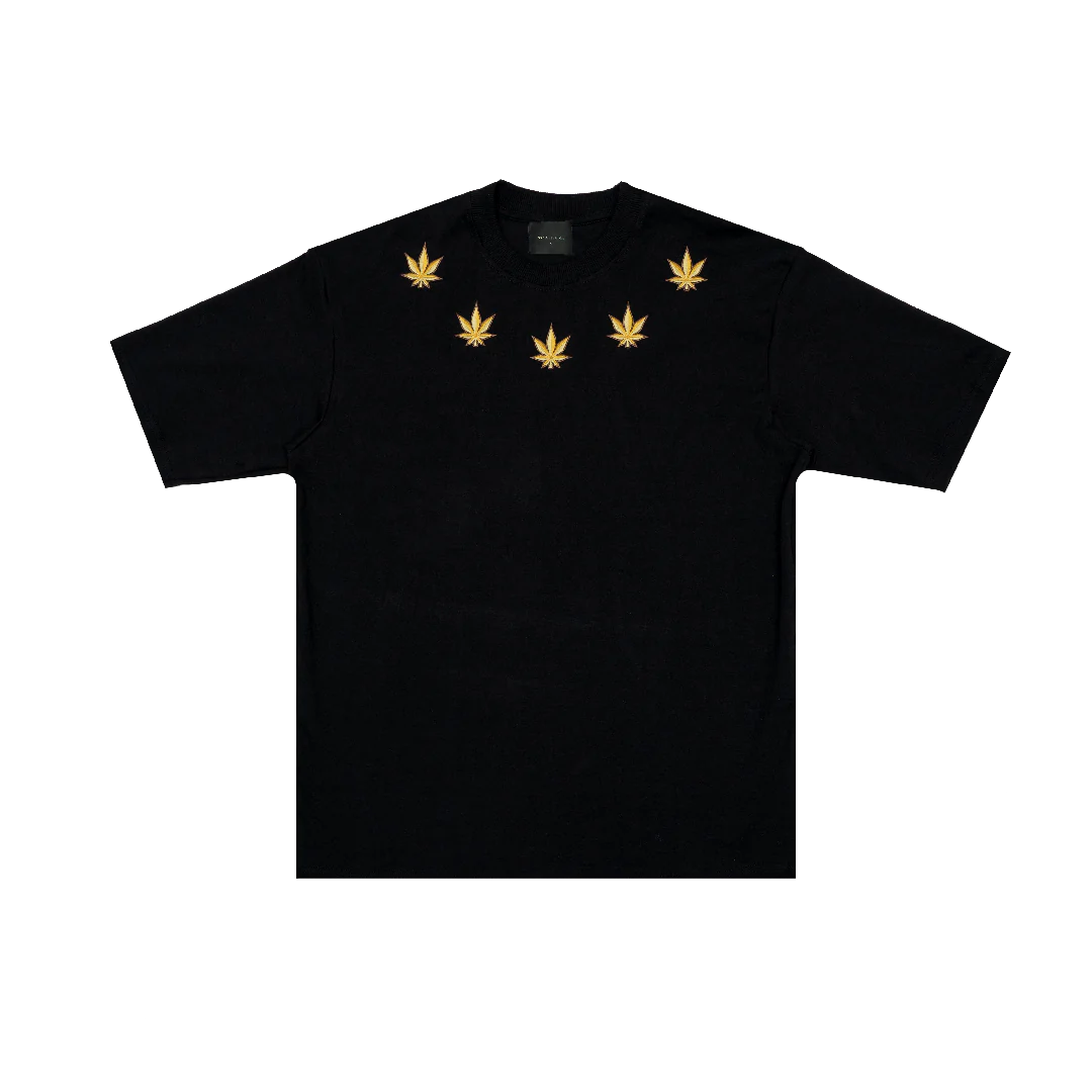 Stoned&Co Golden Jade : NSA Tee Black