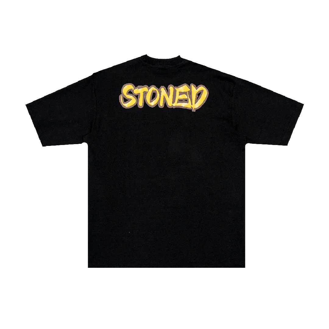 Stoned&Co Golden Jade : NSA Tee Black