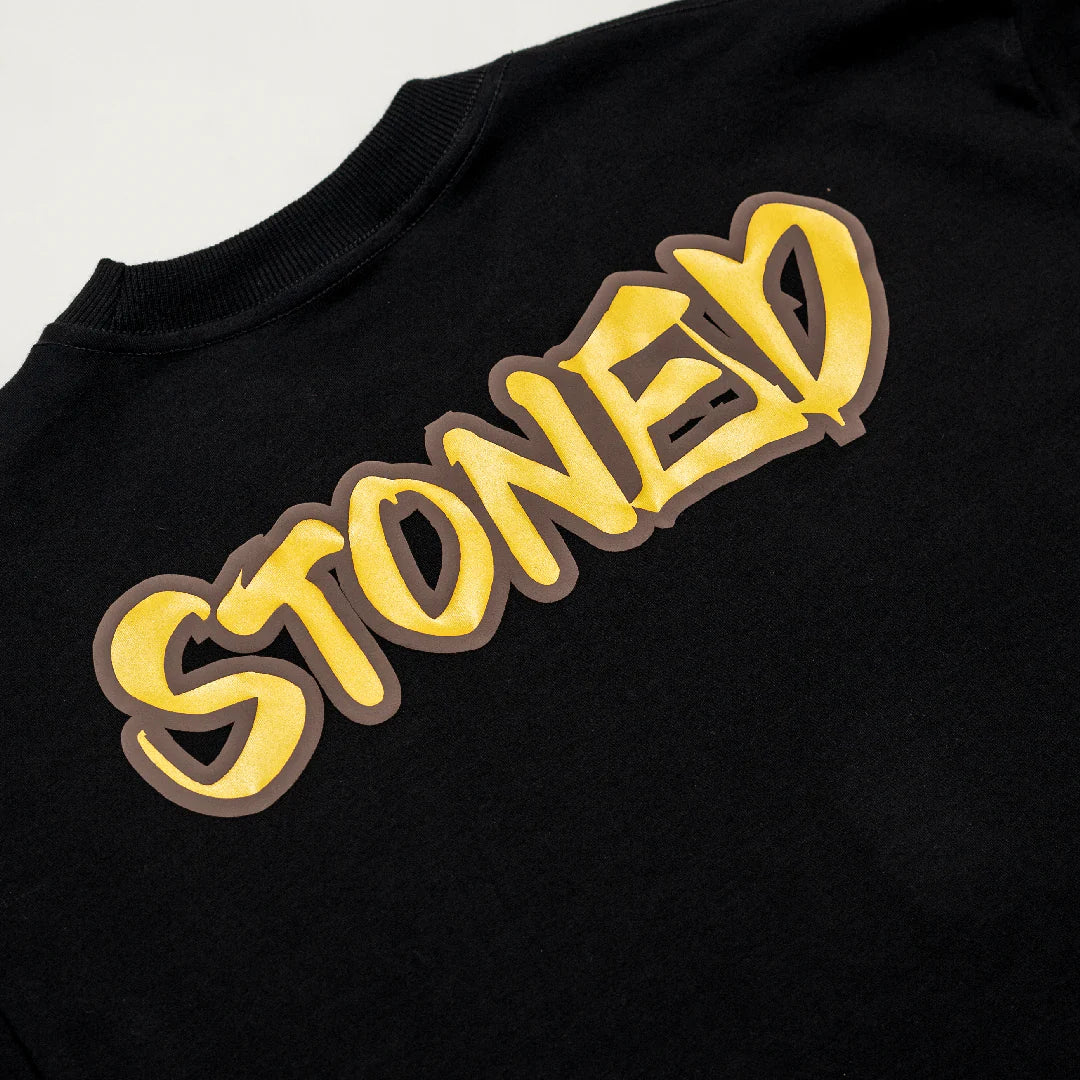 Stoned&Co Golden Jade : NSA Tee Black