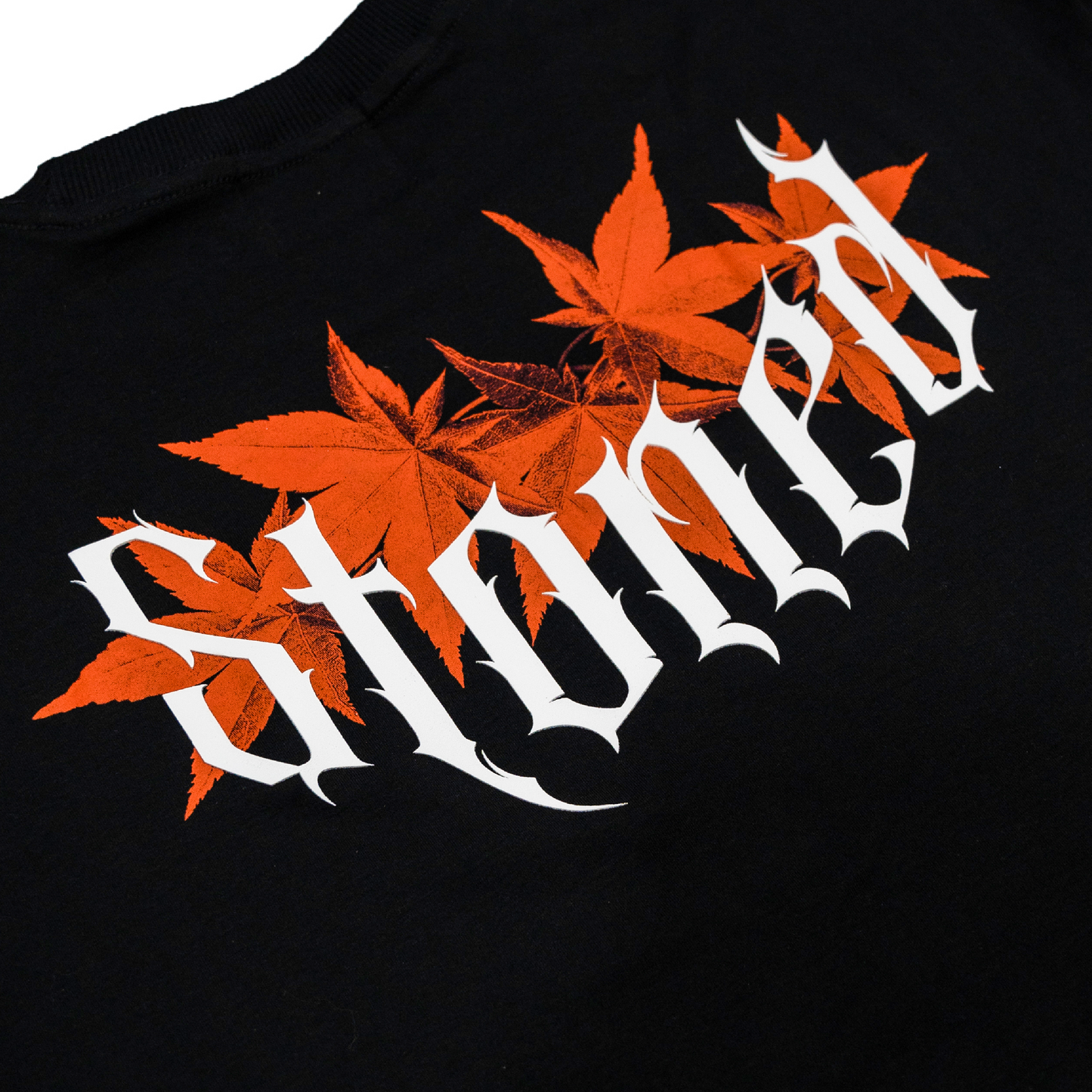 Stoned&Co Stoned Retro : Intense Maple Tee Black