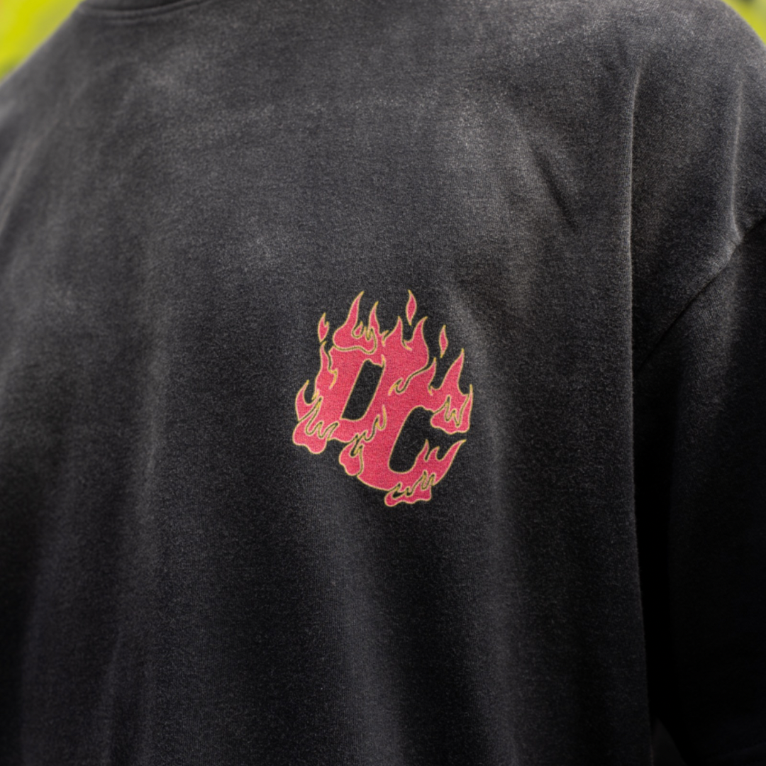 DC Clothing : Flame Oversized Tee
