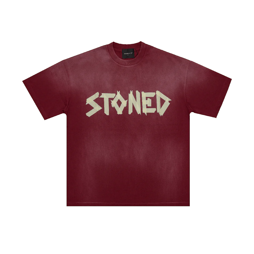 Stoned&Co Golden Jade : Stoned Tape Wash Tee