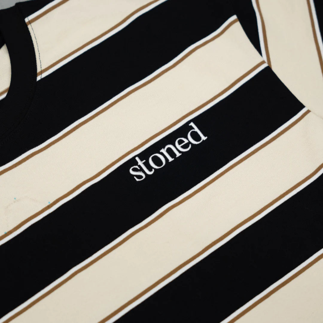 STONED STATE OF MIND STRIPES TEE