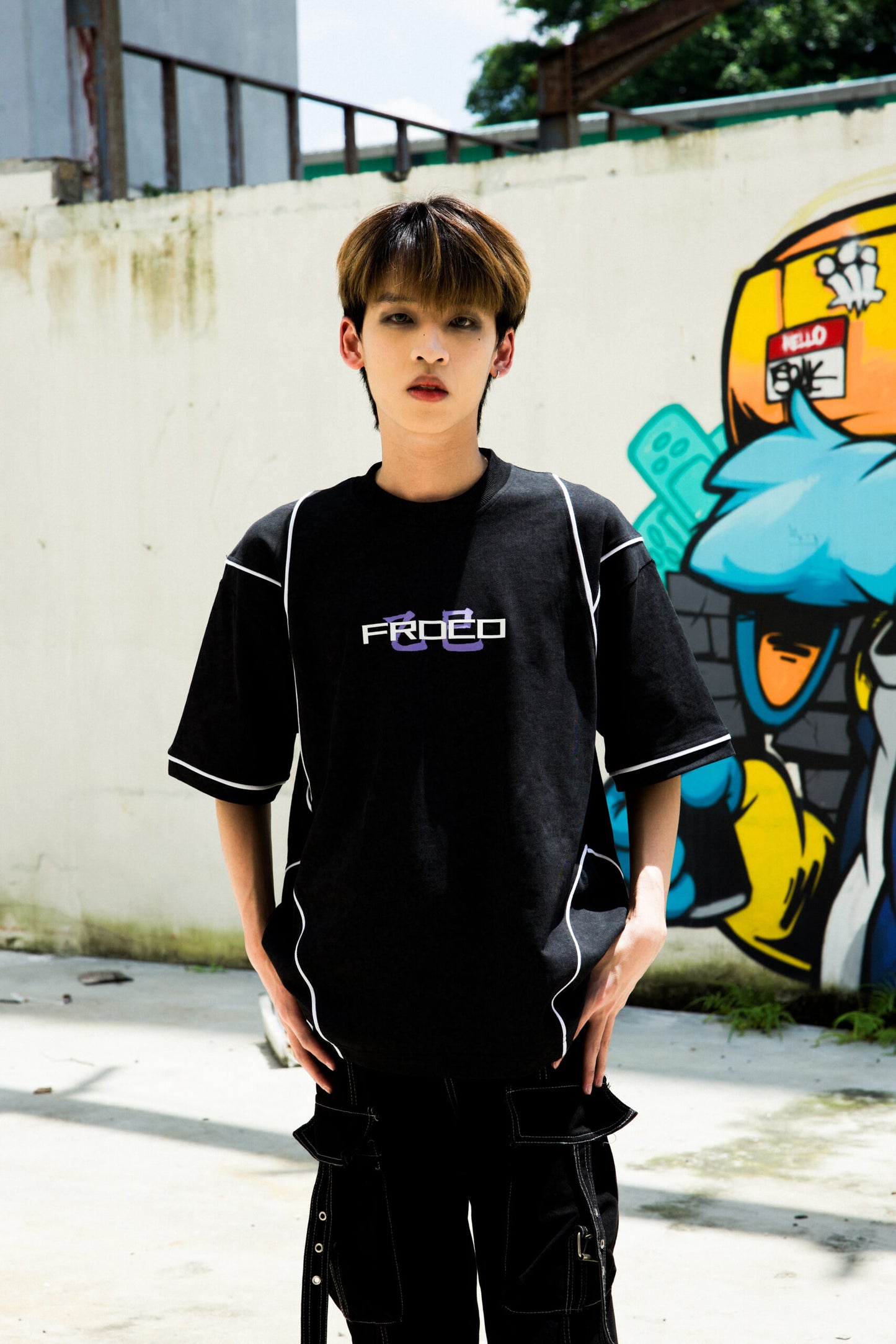 FRDCO : Snake Bone Washed Tee