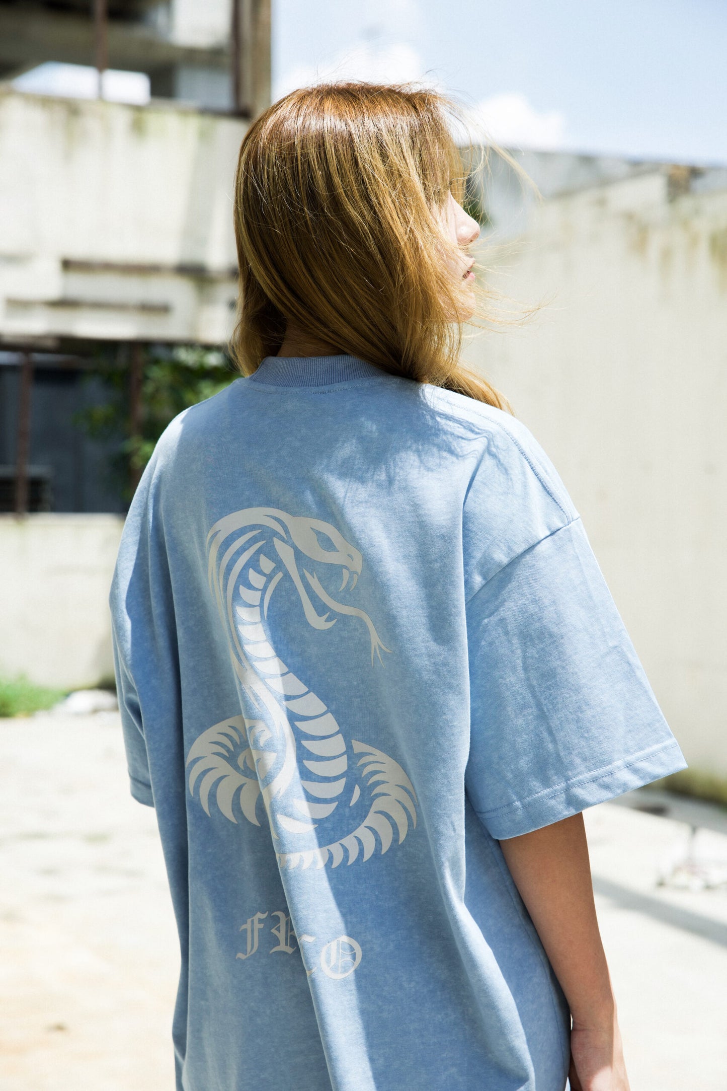 FRDCO : Reflective Snake Washed Tee
