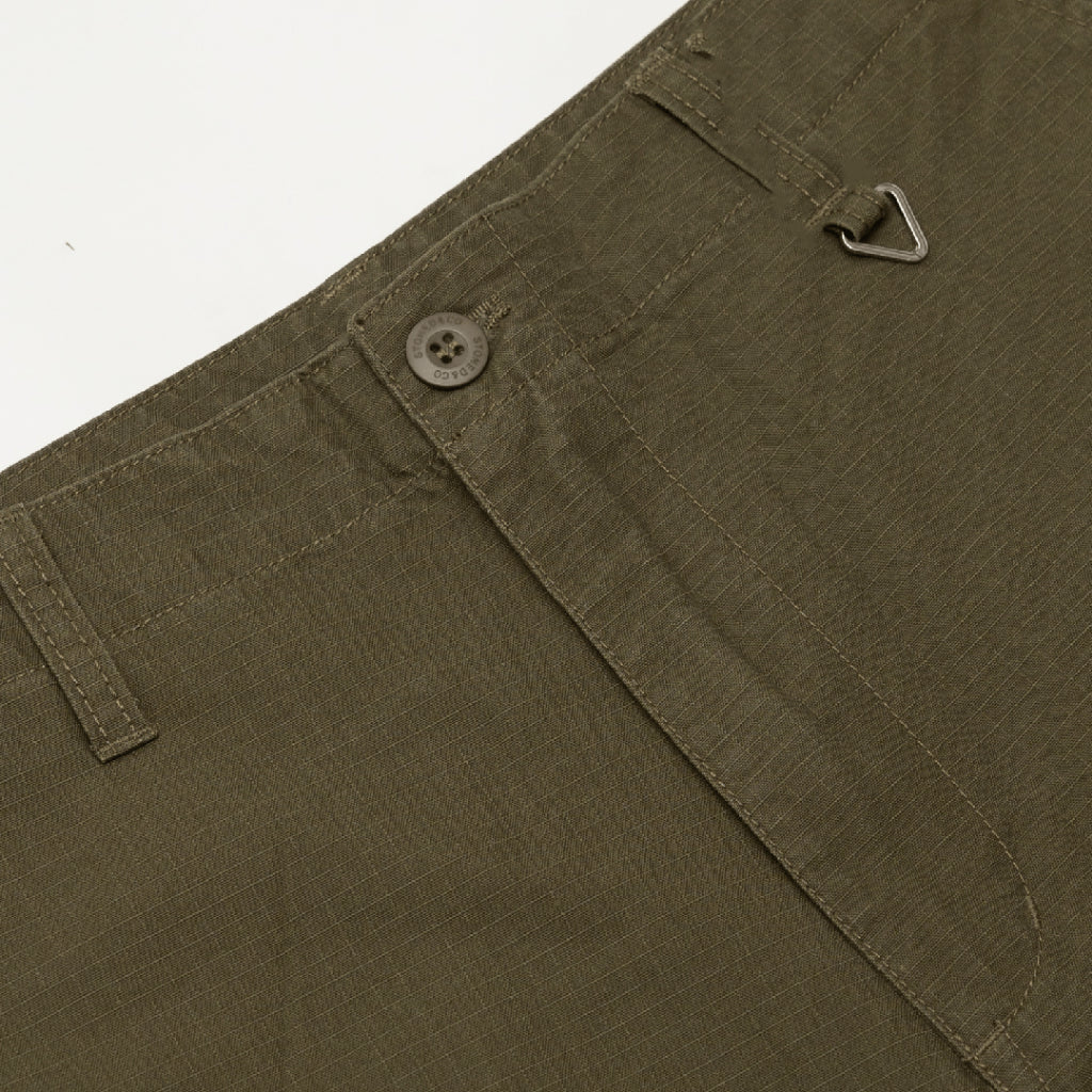 STONED BLESSED25 CARGO SHORTS OLIVE