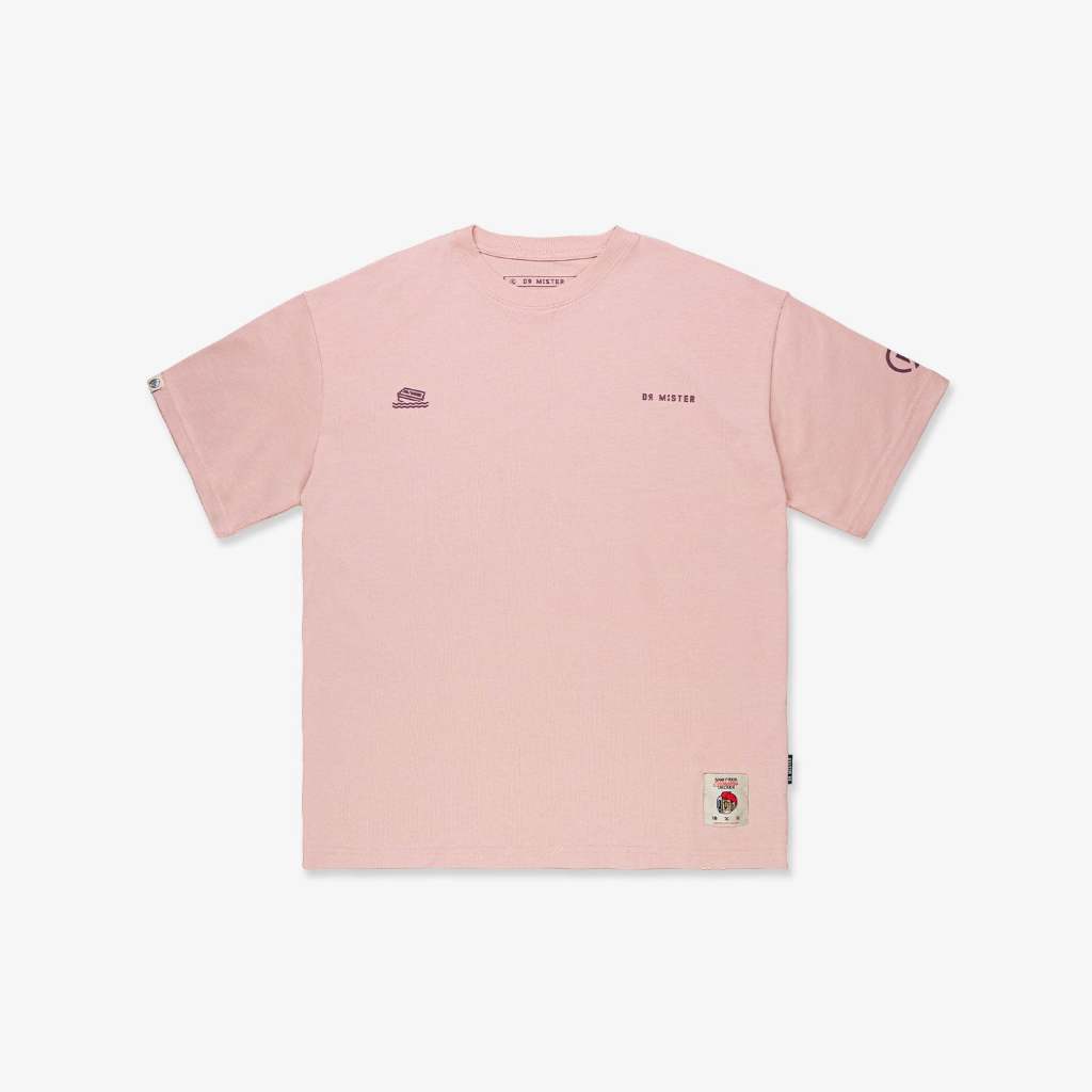 Dr Mister : Vintage Romance Broad Tee Pink