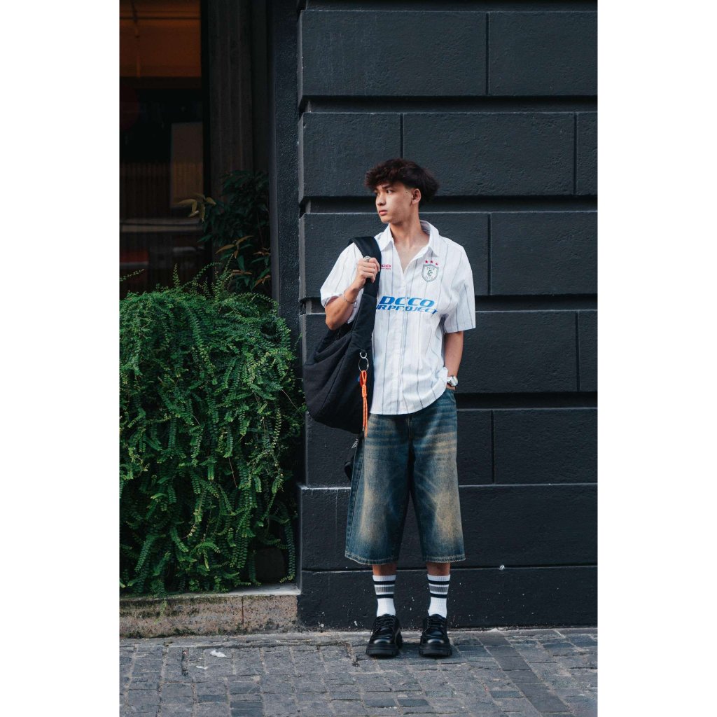 DC CLOTHING A/R PROJECT SHIRT WHITE