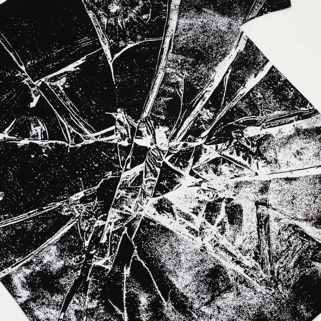Stoned&Co Blessed25 : Shattered Tee Black