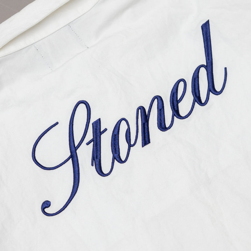 STONED BLESSED25 WHITE L/S SHIRT WHITE