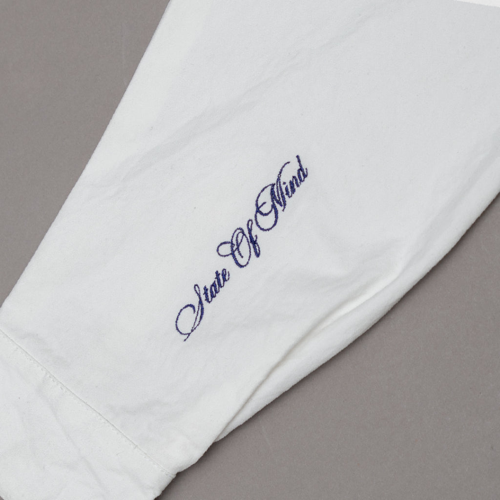 STONED BLESSED25 WHITE L/S SHIRT WHITE
