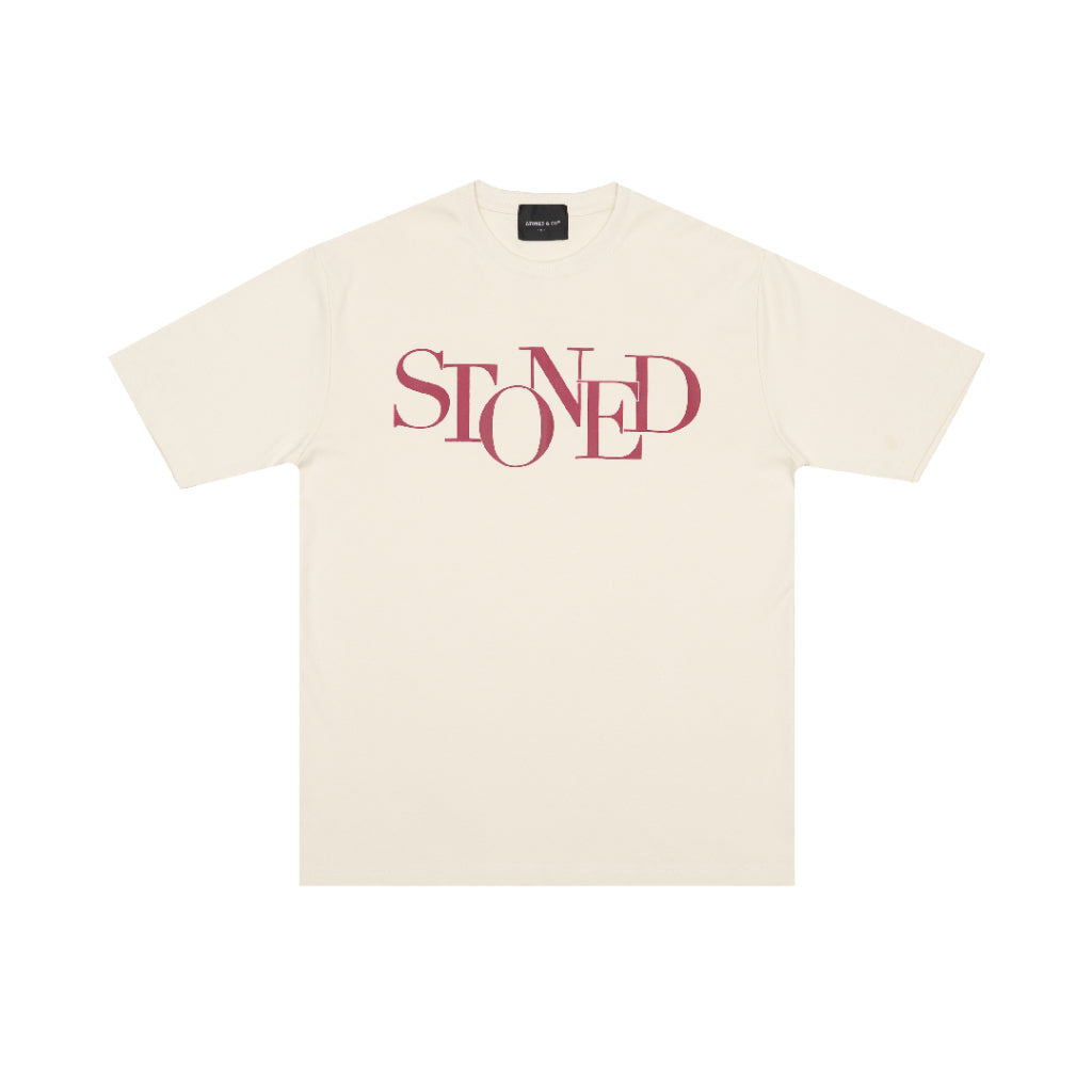 STONED BLESSED25 FINISHED LOGO TEE