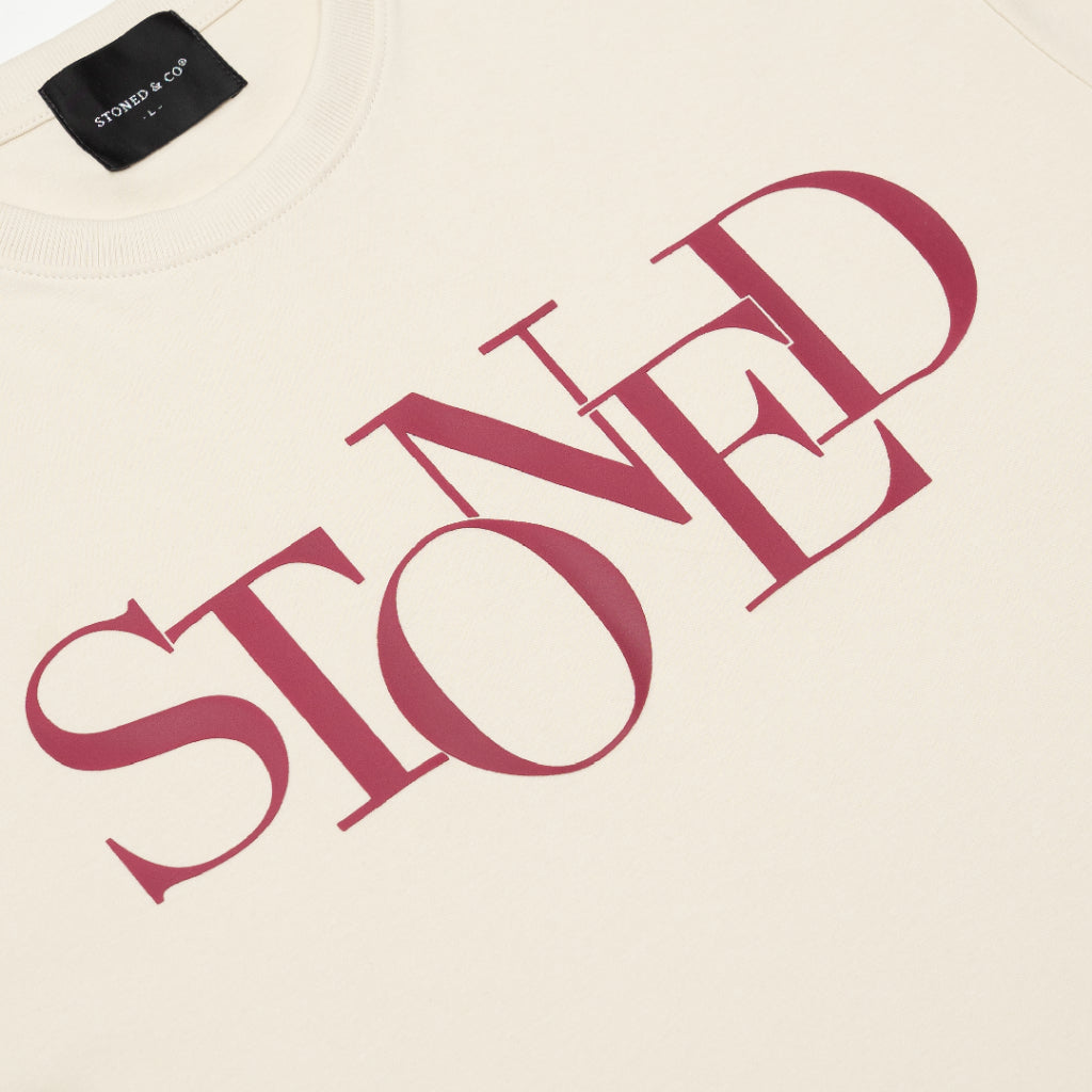 STONED BLESSED25 FINISHED LOGO TEE