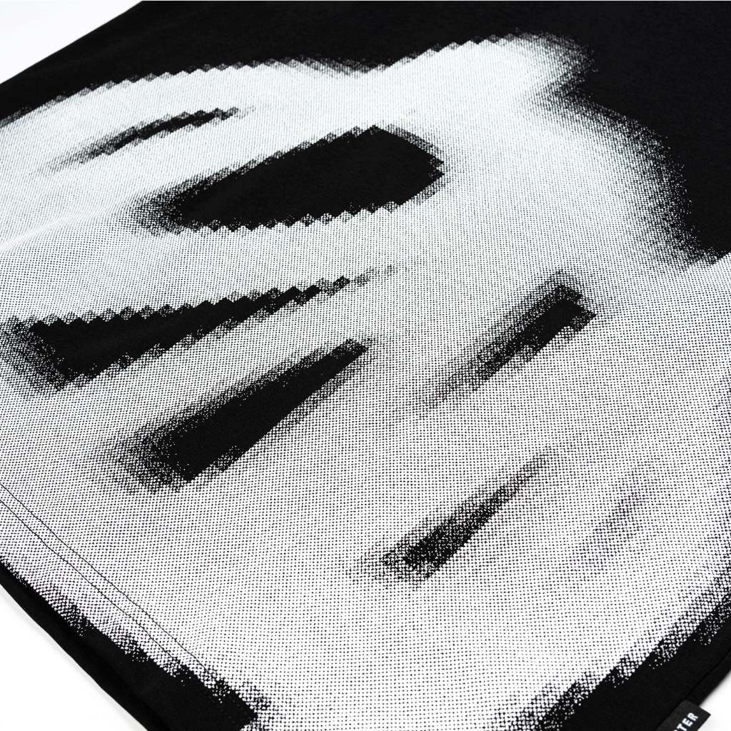 Dr Mister : Initials Chaotic Peace L Broad Tee Black