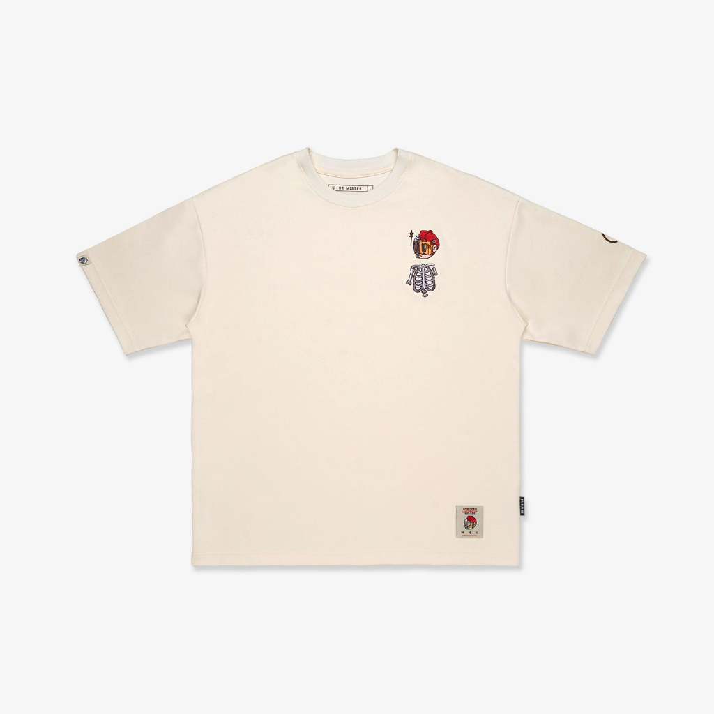 Dr Mister : Nothing Natters Heavy Broad Tee Yellow