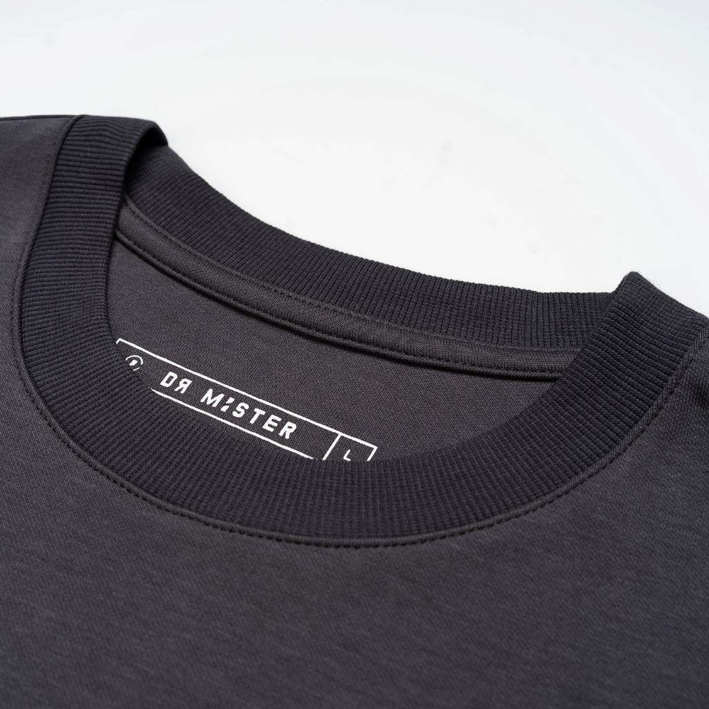 Dr Mister : Nothing Matters Heavy Broad Tee Grey
