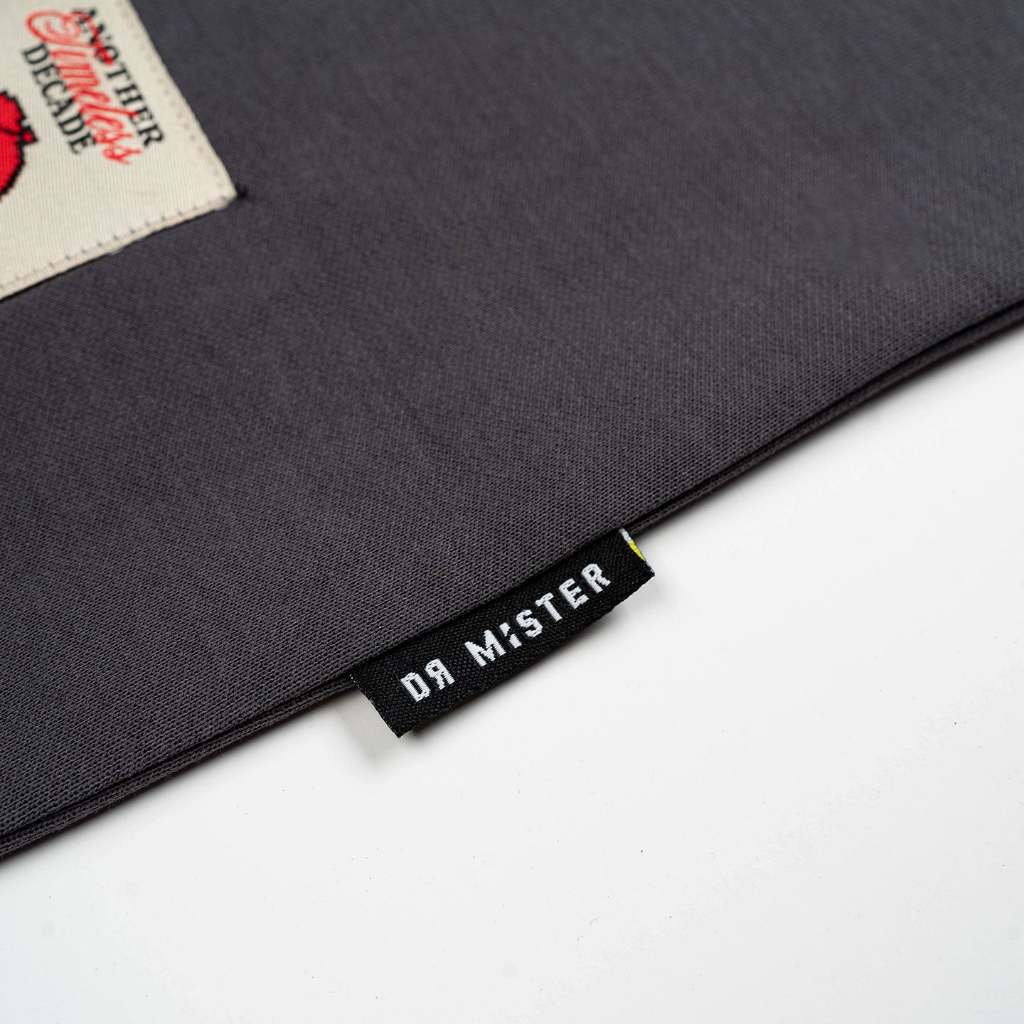 Dr Mister : Nothing Matters Heavy Broad Tee Grey