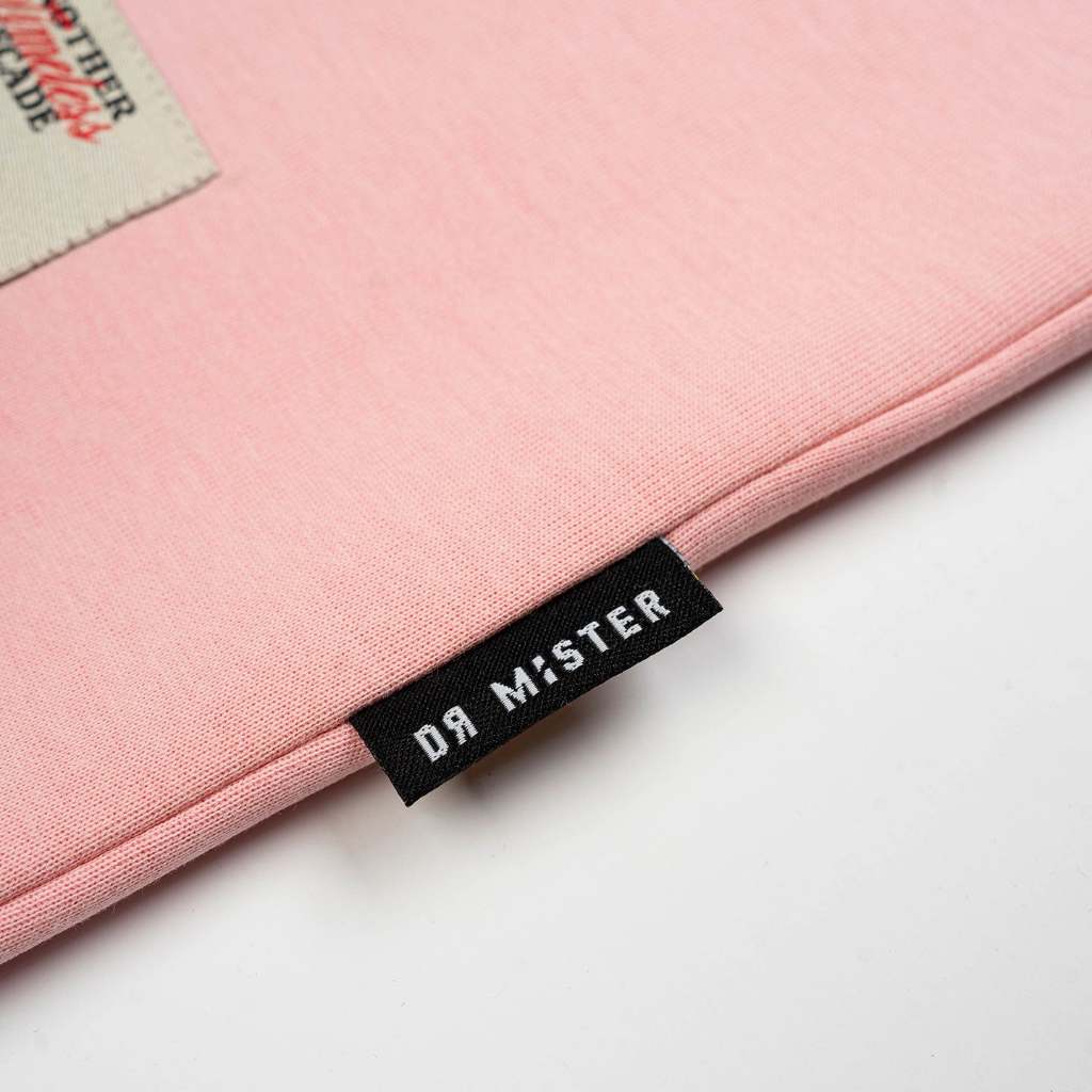 Dr Mister : Nothing Matters Heavy Broad Tee Pink