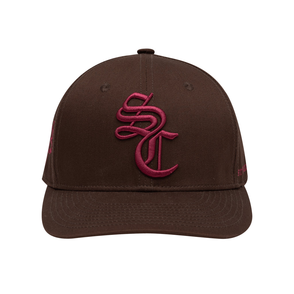 Stoned&Co WBB25 : Icon Snapback Brown