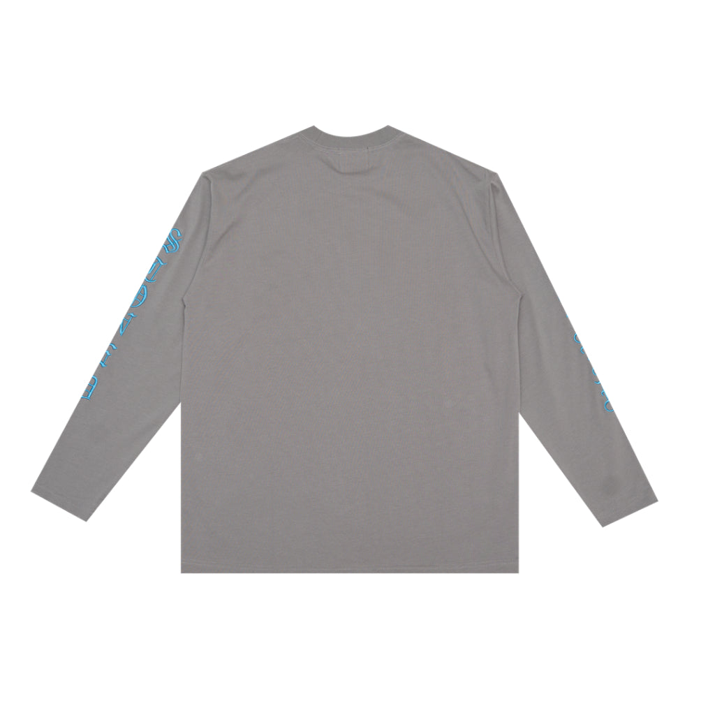 Stoned&Co WBB25 : Letter L/S Tee Grey