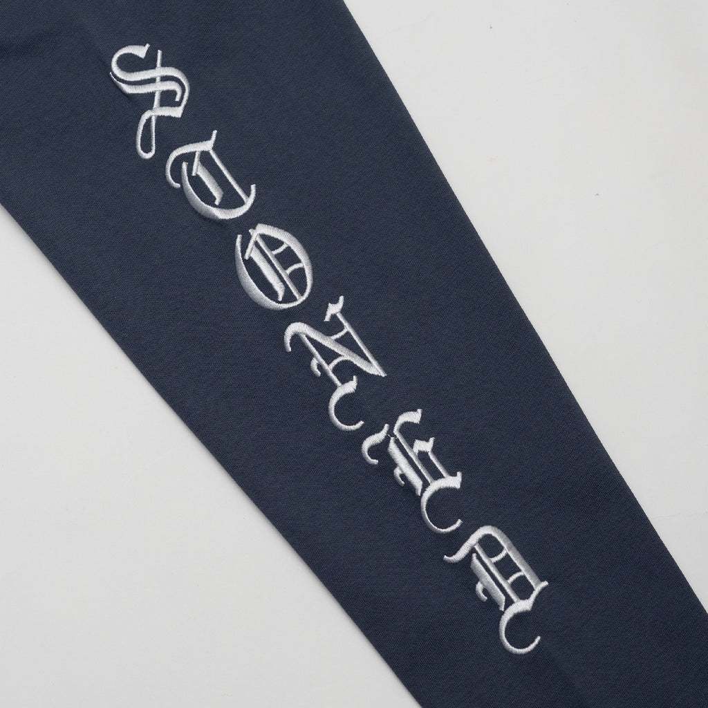 Stoned&Co WBB25 : Letter L/S Tee Navy