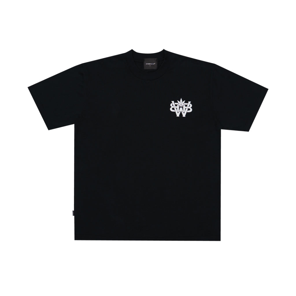 Stoned&Co WBB25 : Logo Tee Black