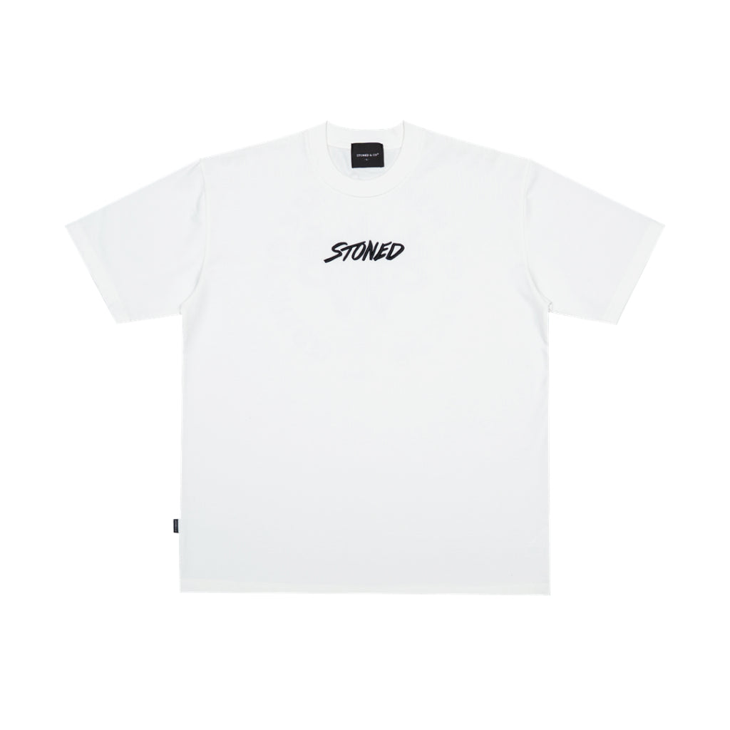 Stoned&Co WBB25 : Emblem Tee White