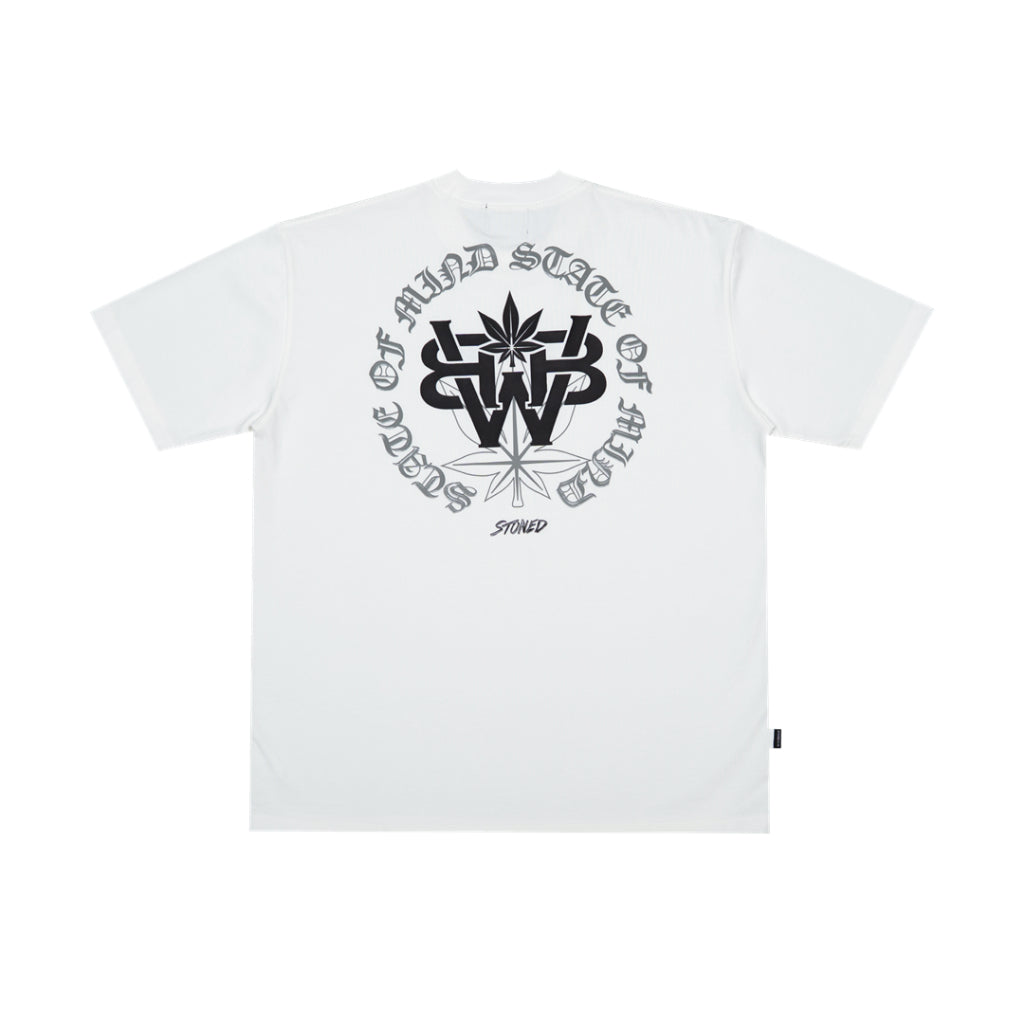 Stoned&Co WBB25 : Emblem Tee White
