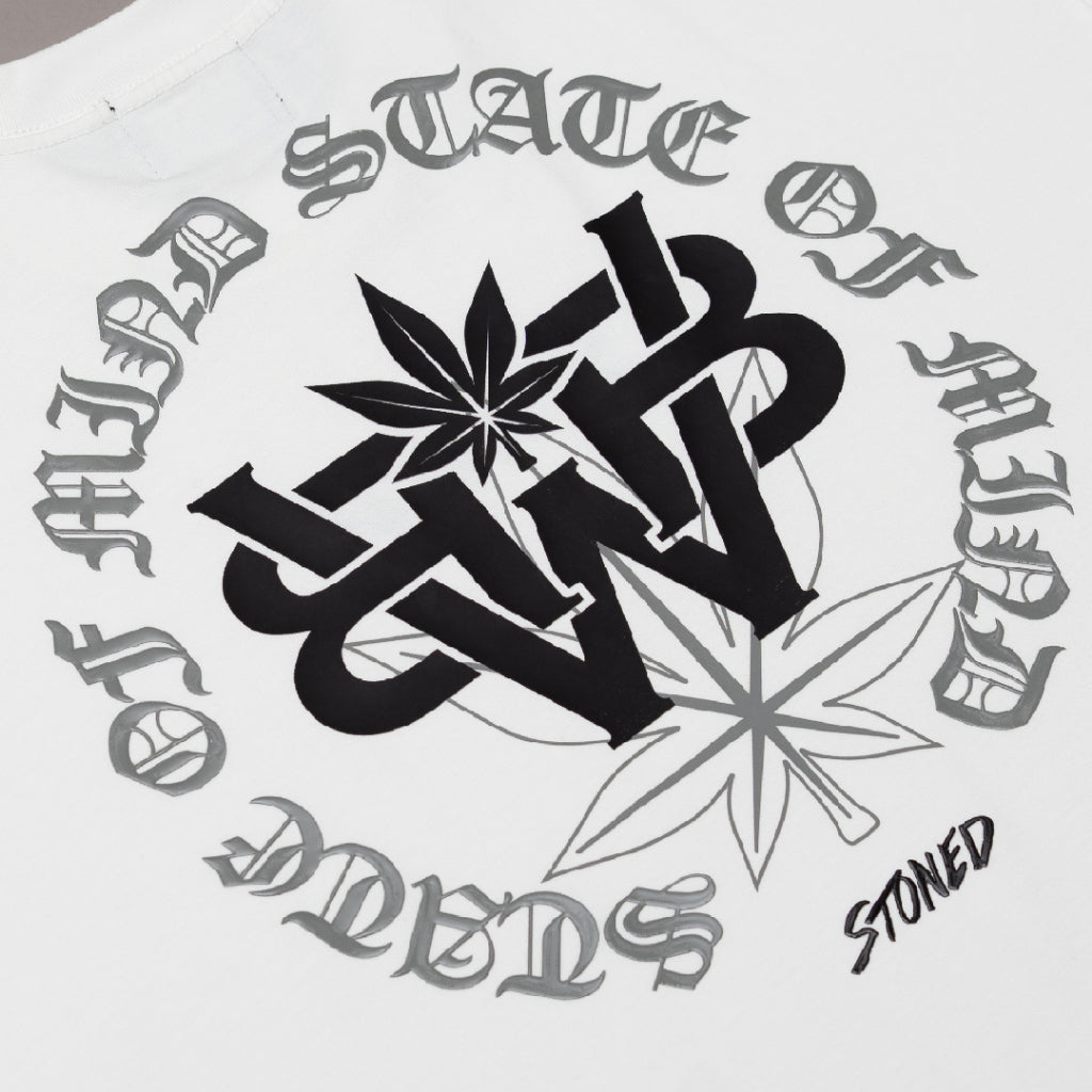 Stoned&Co WBB25 : Emblem Tee White