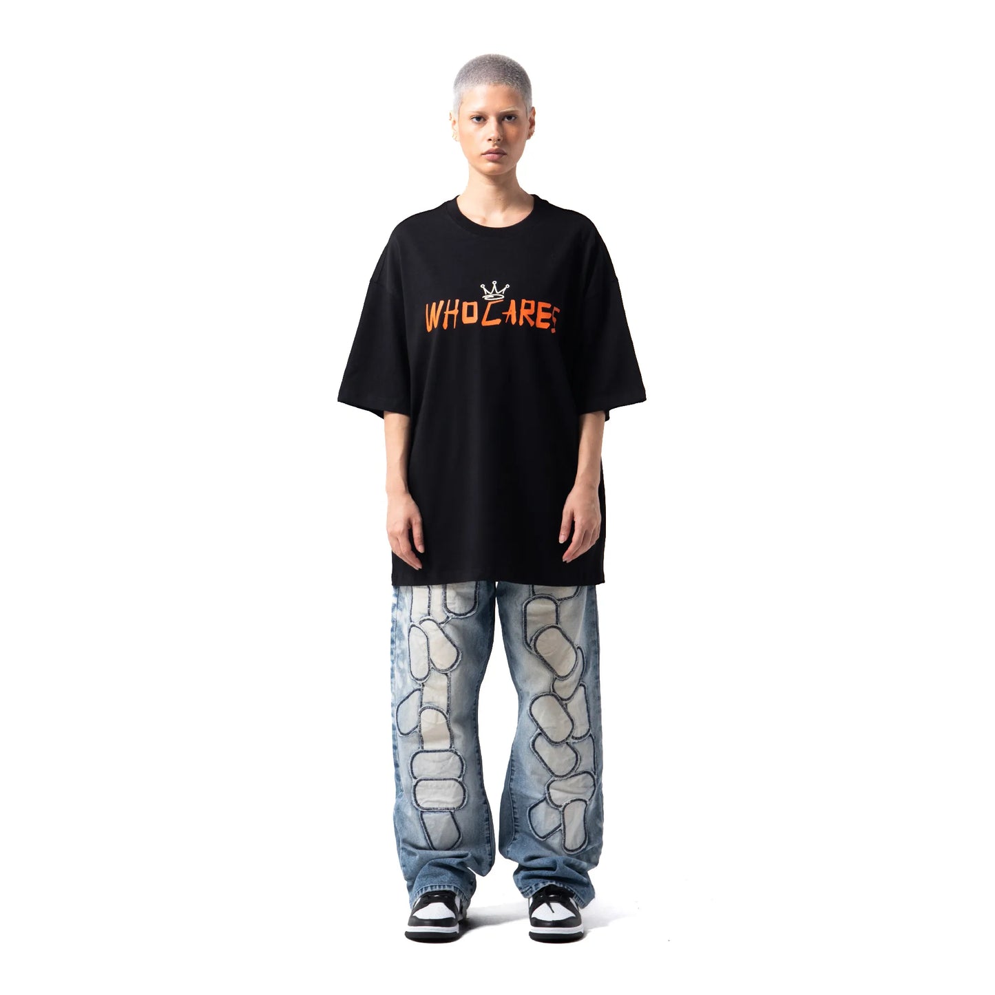 Whocares : Handle With Care Tee Black