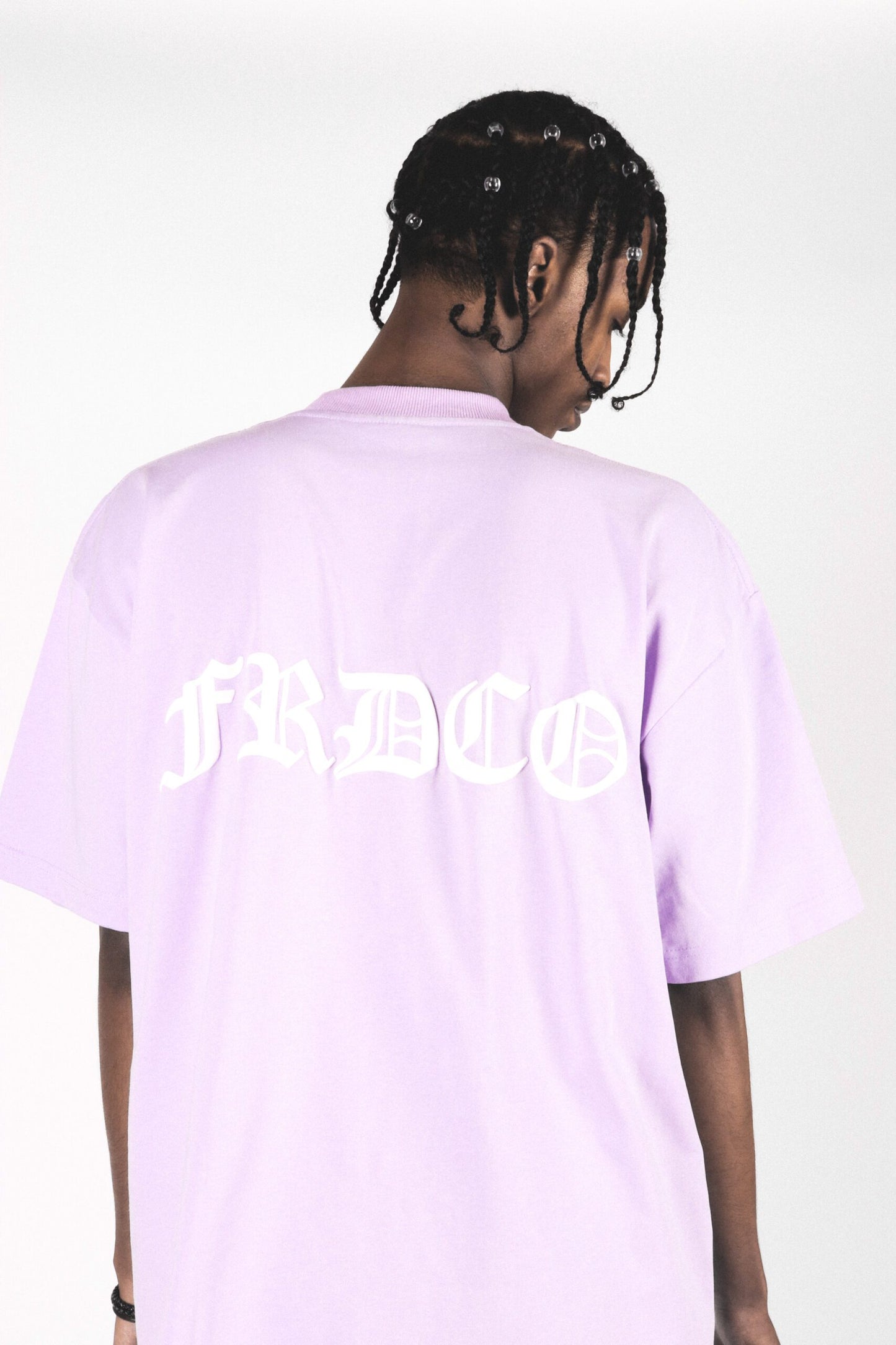 FRDCO : SS24 Embossed Logo Tee Purple