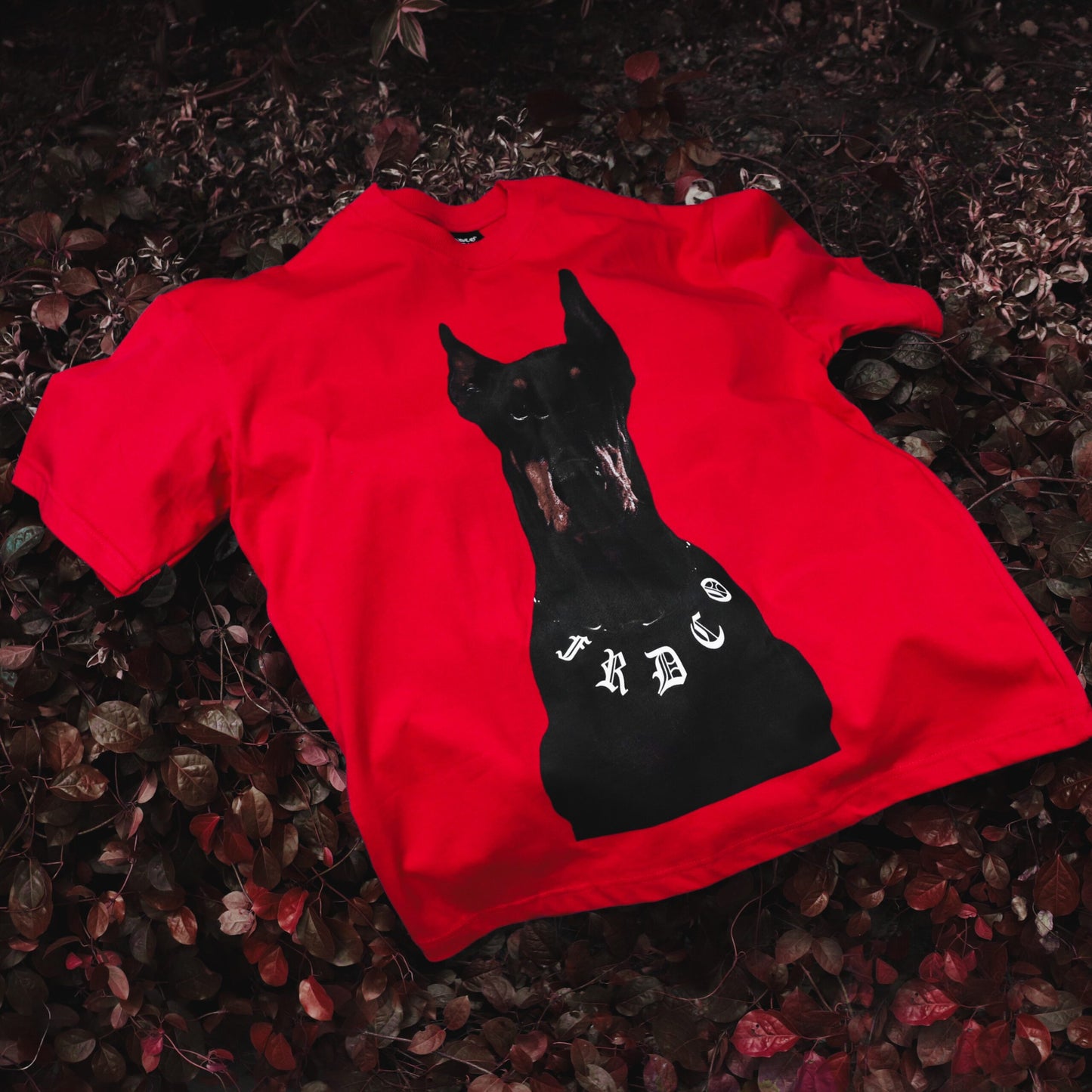 FRDCO : Dog Head Logo Tee Red