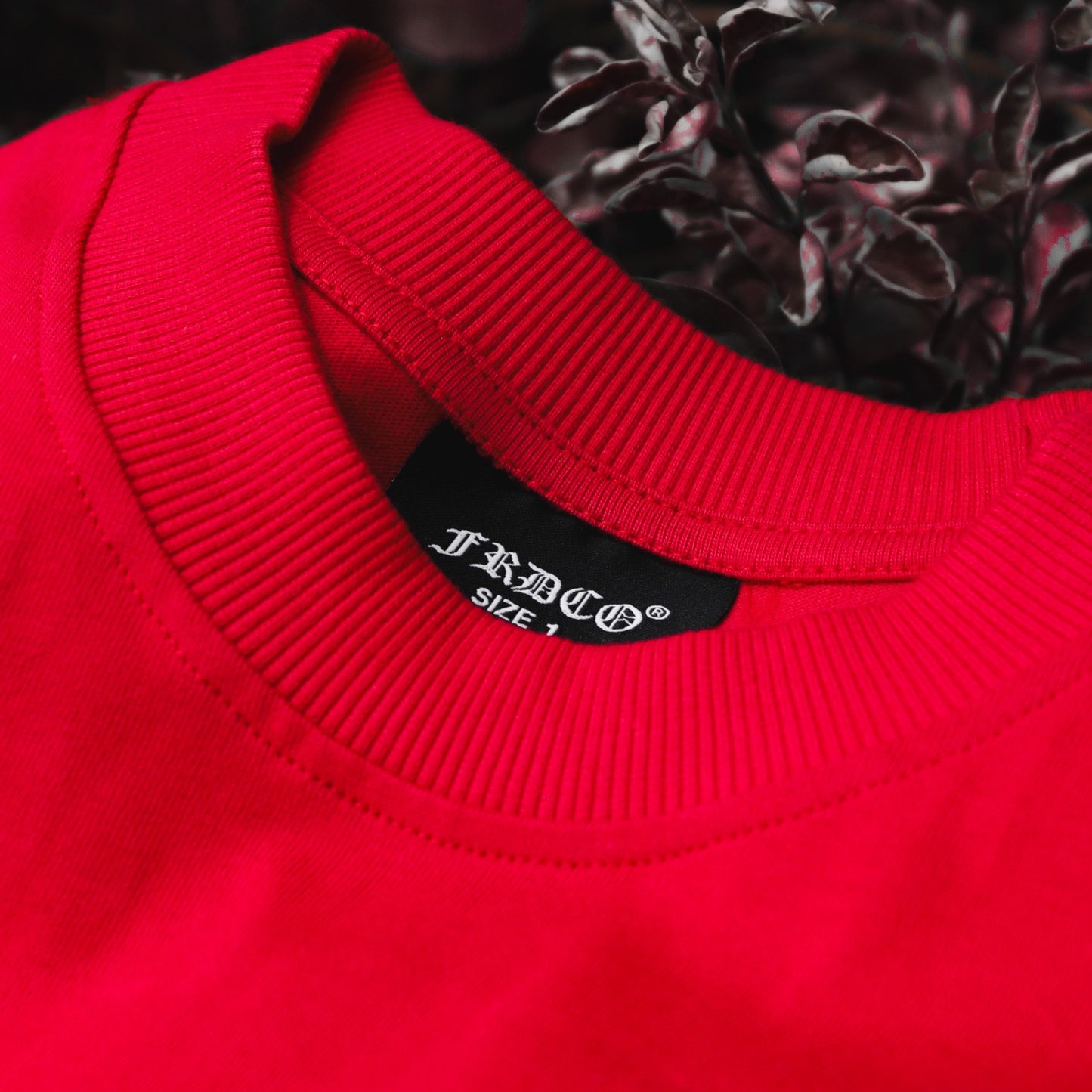 FRDCO : Dog Head Logo Tee Red