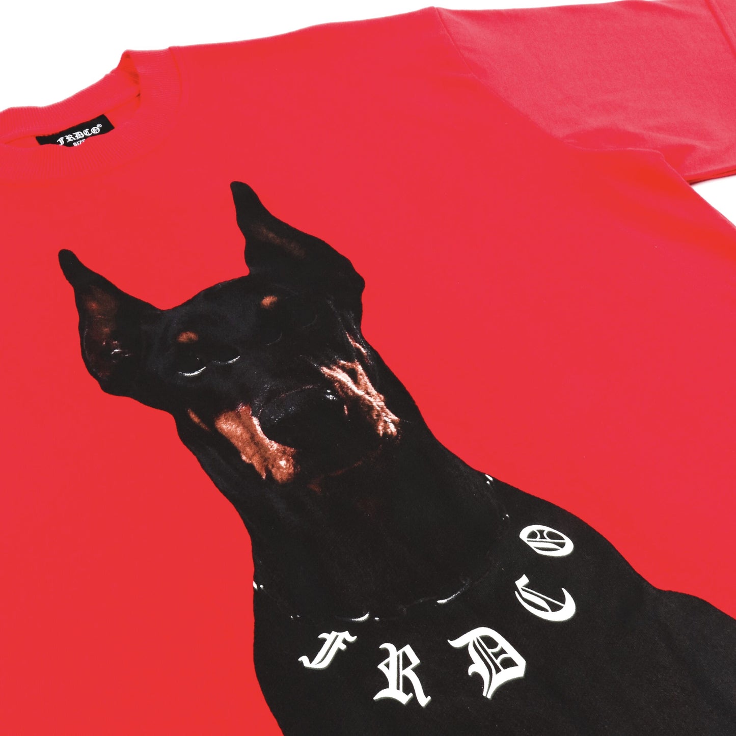 FRDCO : Dog Head Logo Tee Red