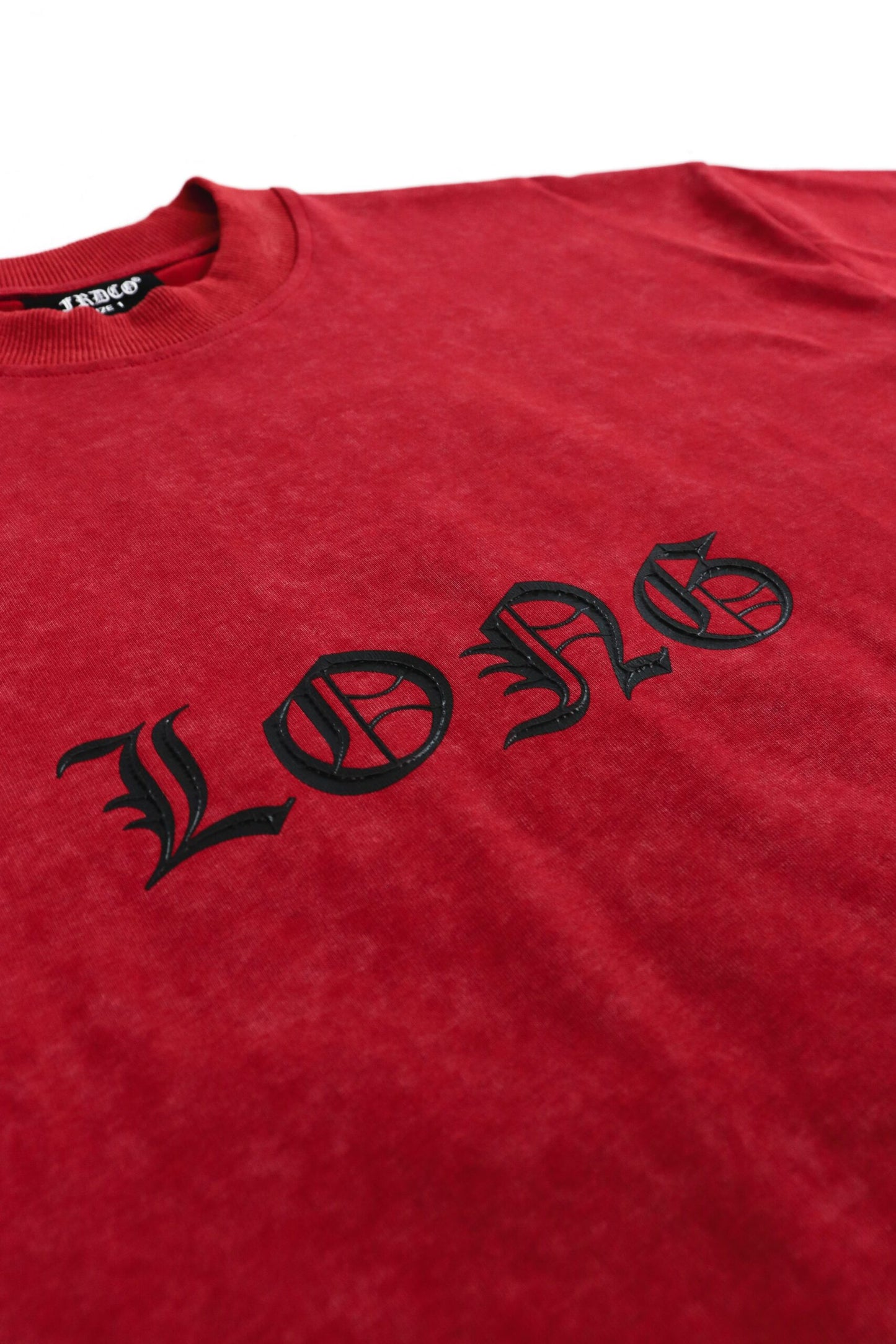 FRDCO : Dark Dragon Stoned Wash Tee Red